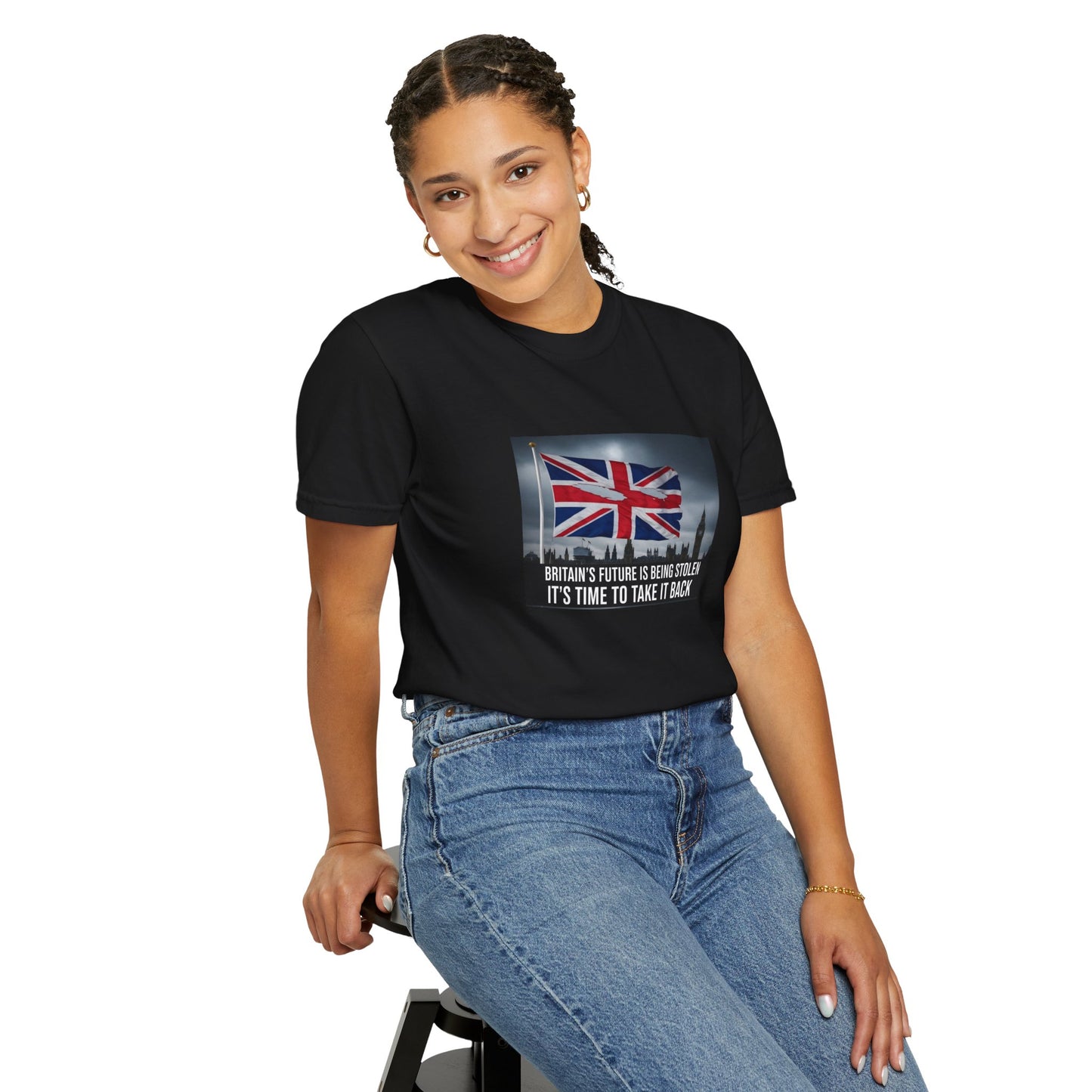 Time to get our country back, Patriotic Unisex T-Shirt - Britain’s Future Design, Casual Wear, Gift for Activists, Statement Shirt, Independence Day Tee