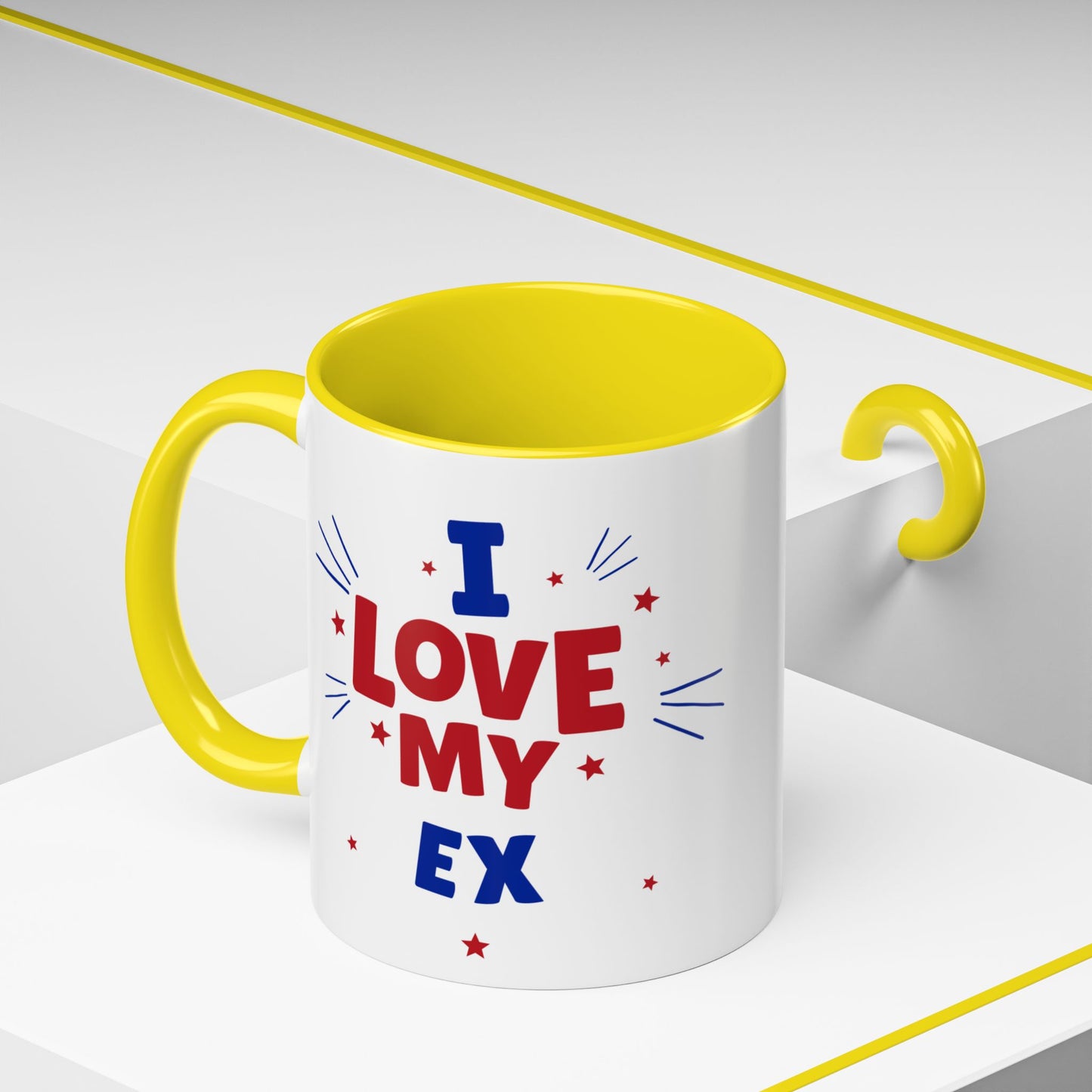 Mug - I Love my Ex Accent Coffee Mug