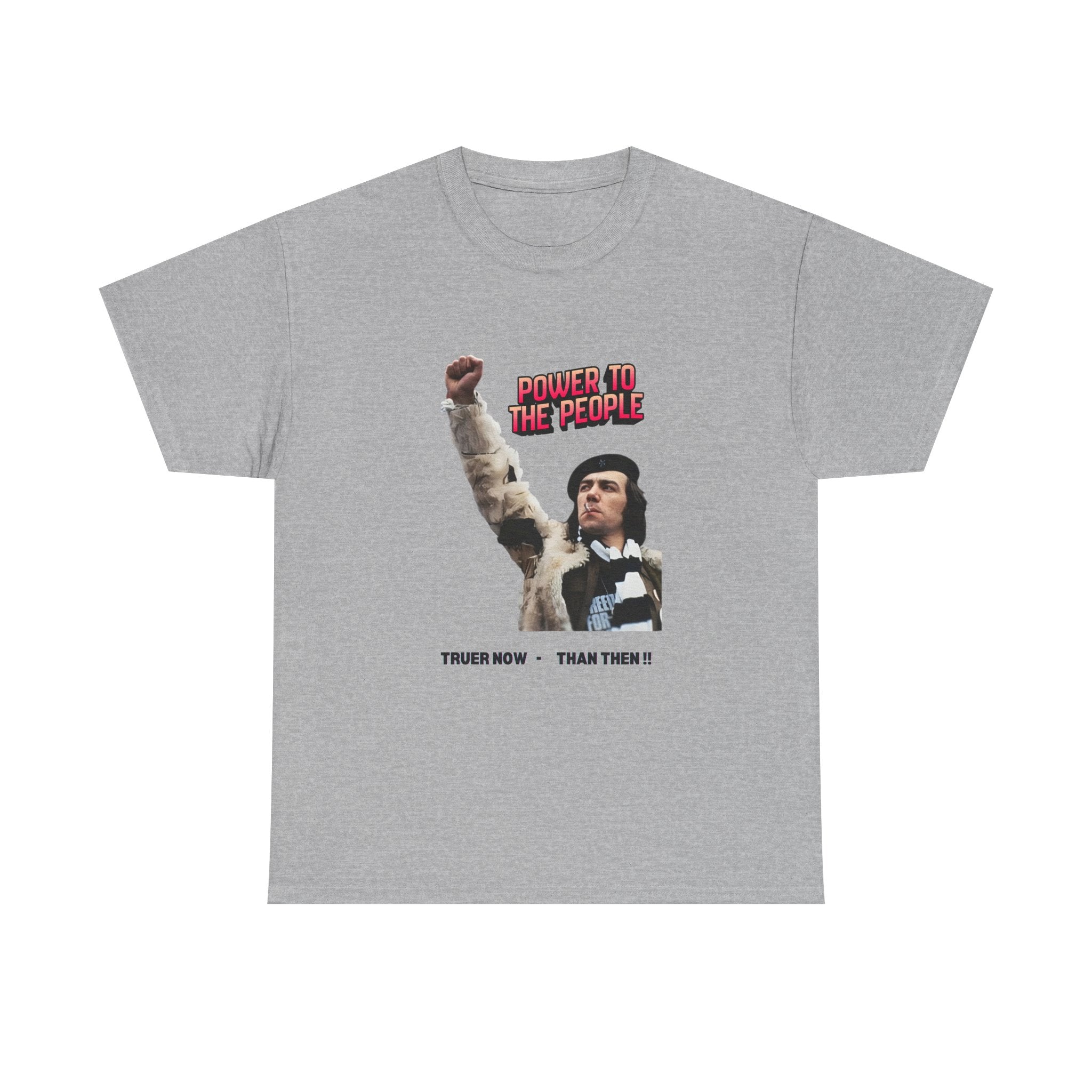 Power to the People T-Shirt | Raised Fist Protest Graphic