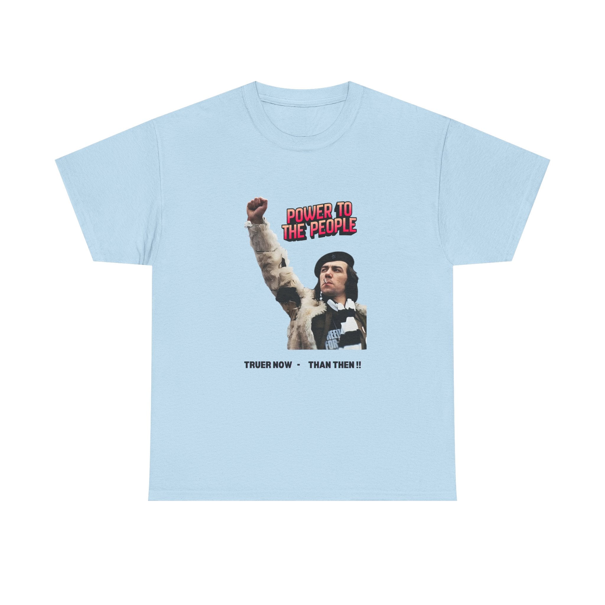 Power to the People T-Shirt | Raised Fist Protest Graphic
