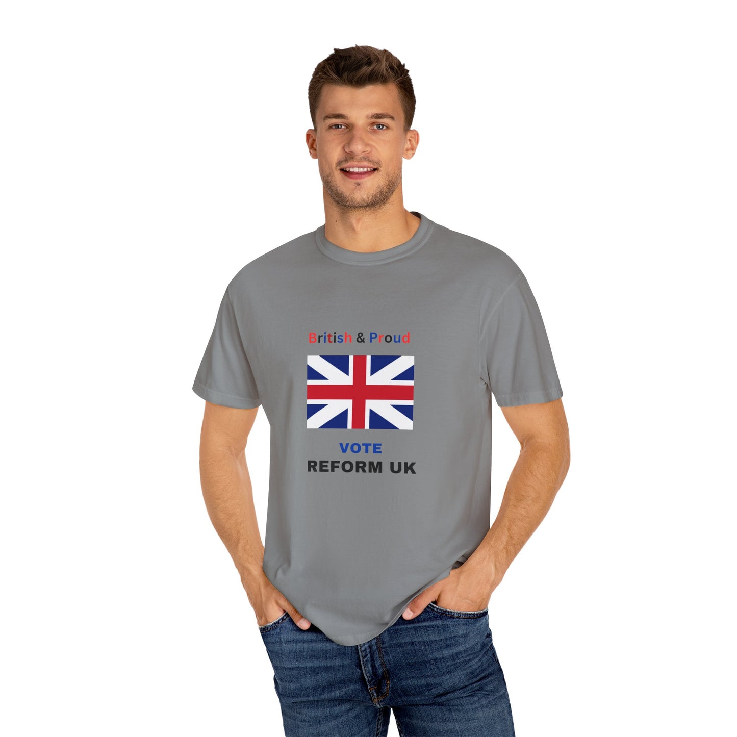 Graphic T-Shirt Vote Reform UK Unisex Tee