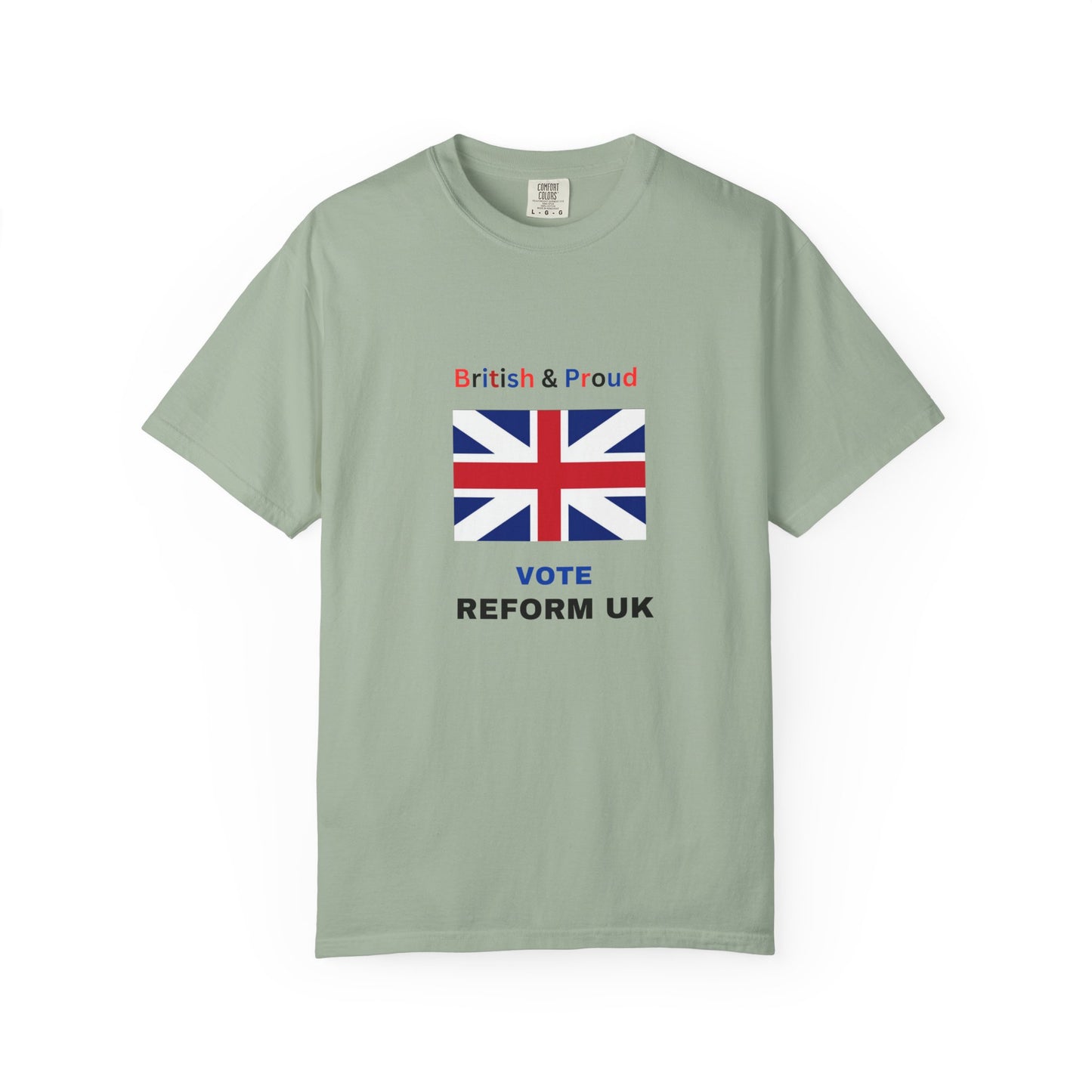 Graphic T-Shirt Vote Reform UK Unisex Tee