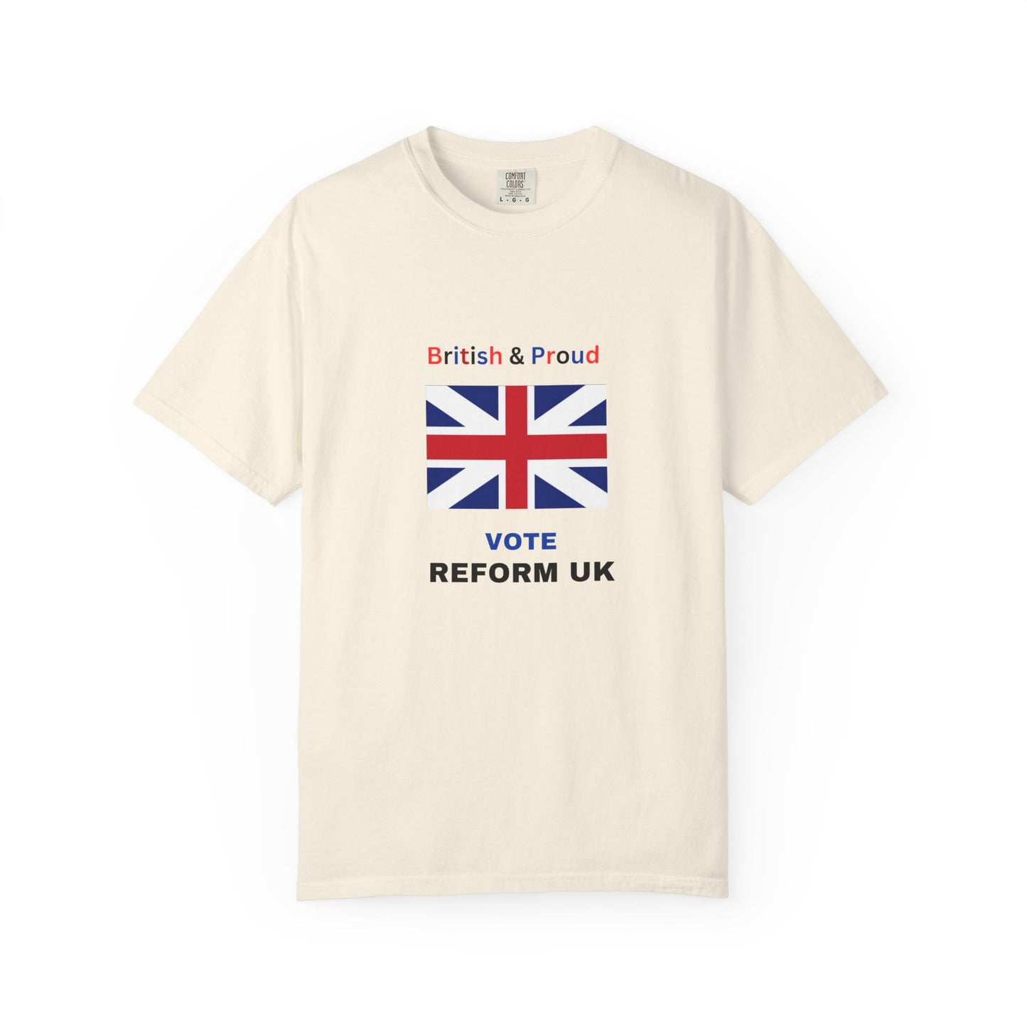 Graphic T-Shirt Vote Reform UK Unisex Tee