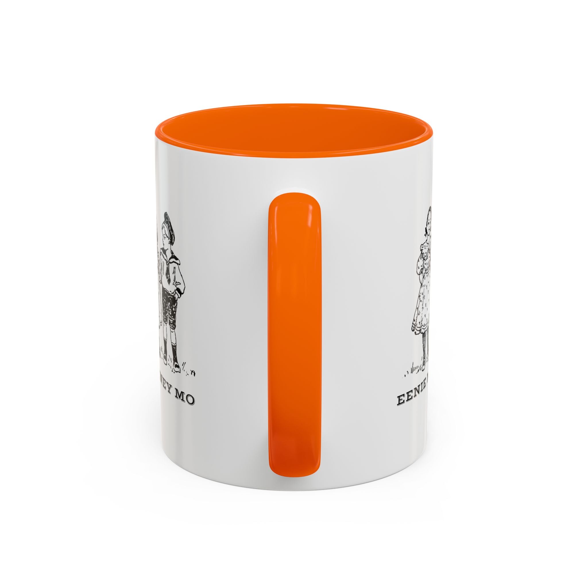 Eenie Meenie Miney Mo -  Illustration Mug | Accent Coffee Mug 11oz | Nursery Rhyme Quote Cup