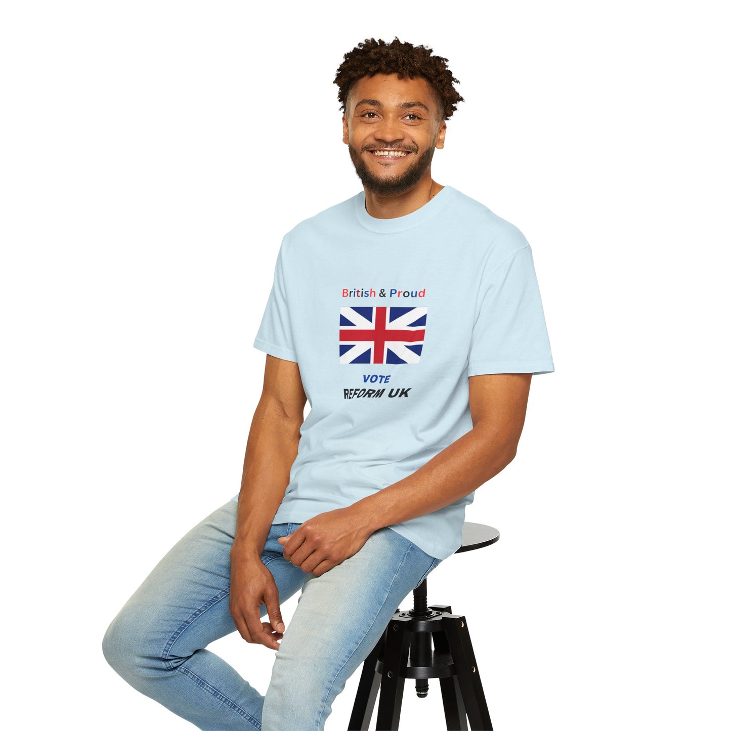 Graphic T-Shirt Vote Reform UK Unisex Tee