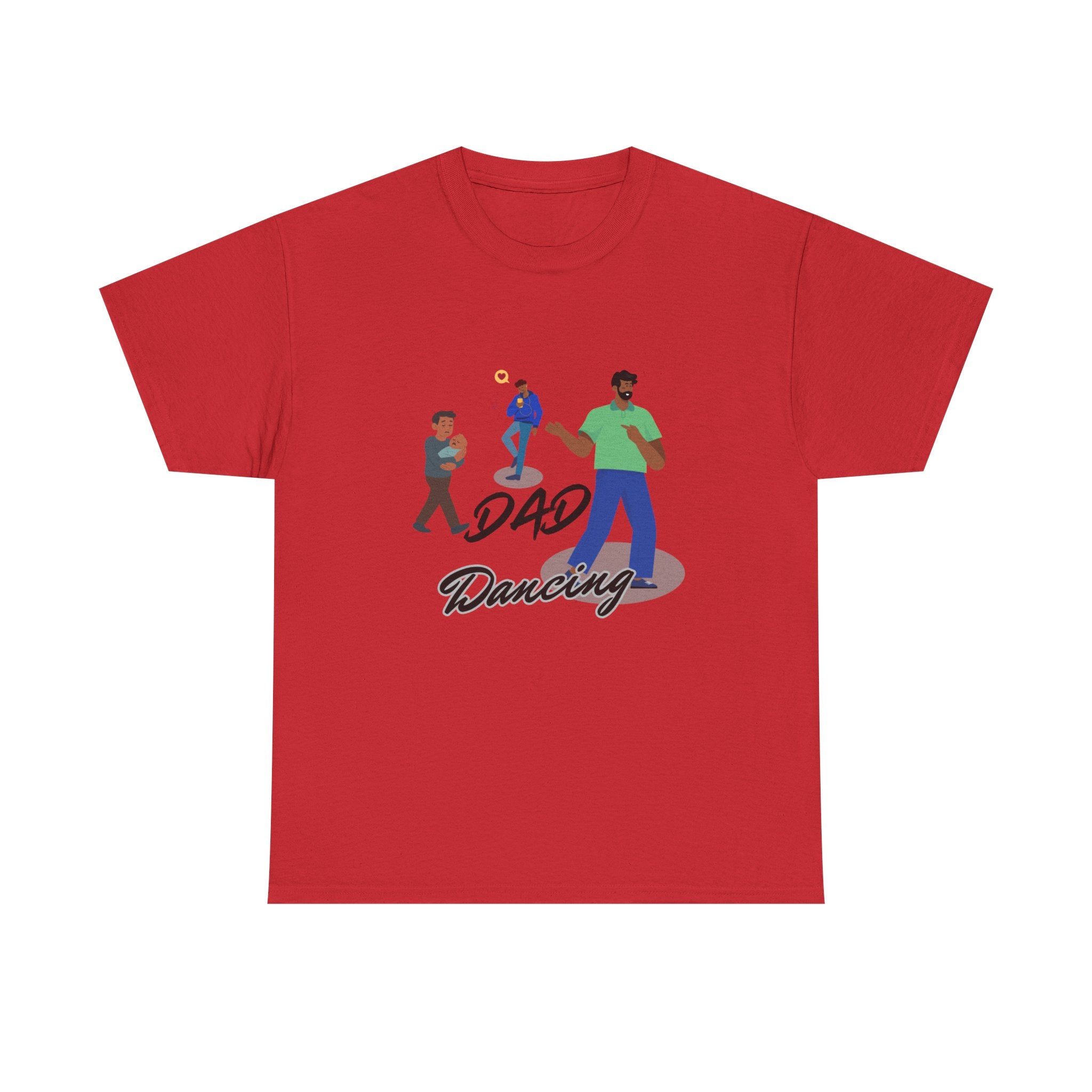Dad Dancing Tee | Dancing Fathers Illustration, Family Dance Shirt
