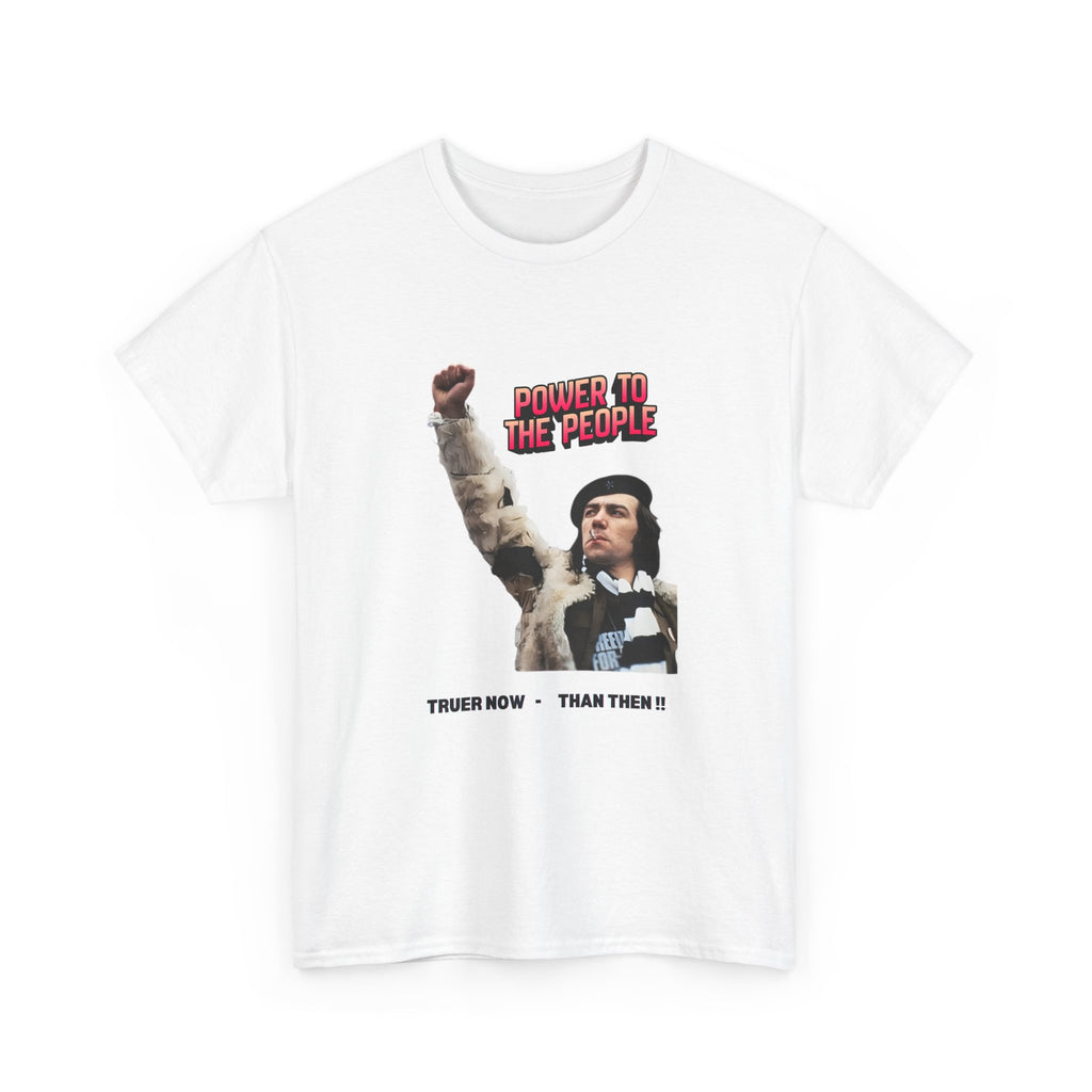 Power to the People T-Shirt | Raised Fist Protest Graphic