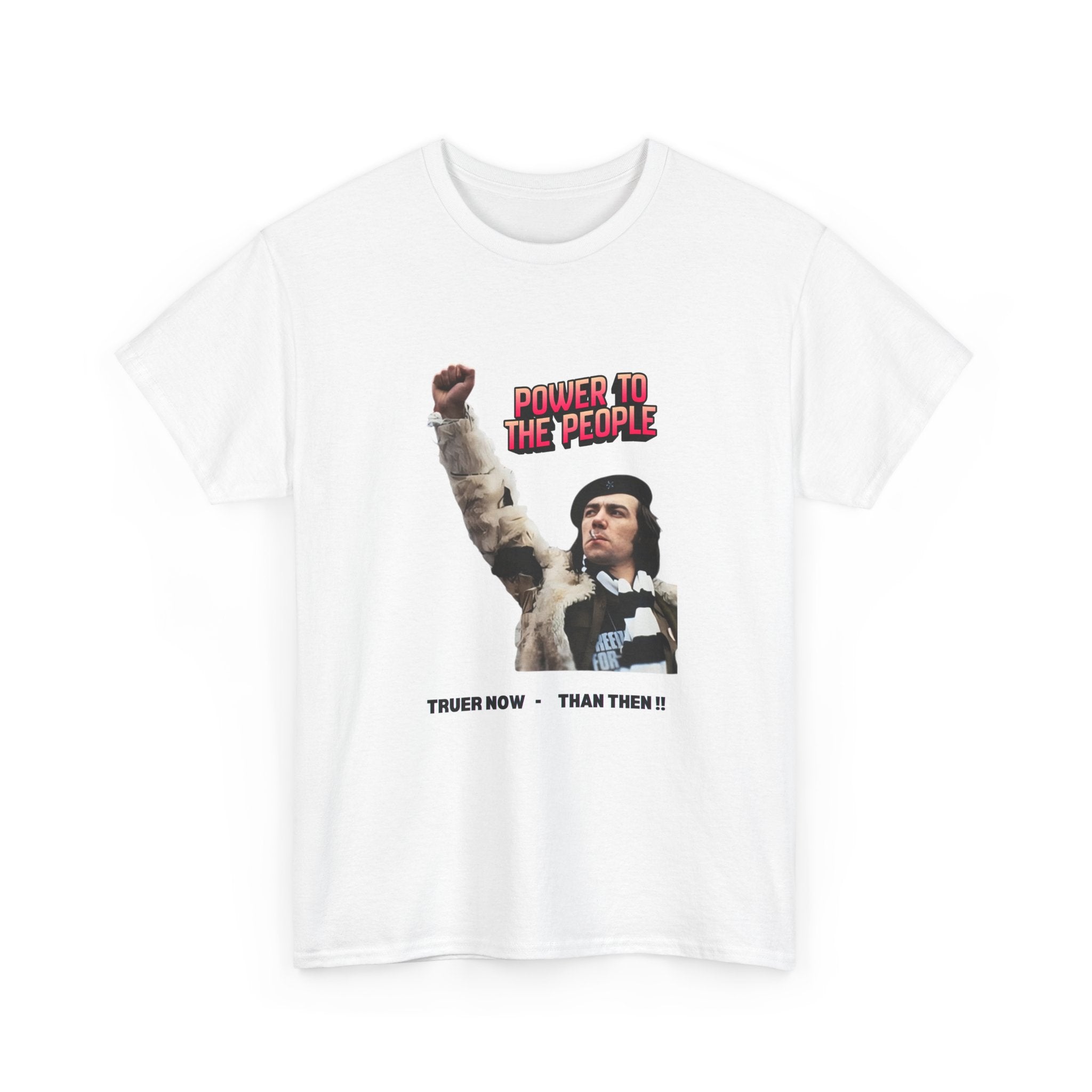 Power to the People T-Shirt | Raised Fist Protest Graphic