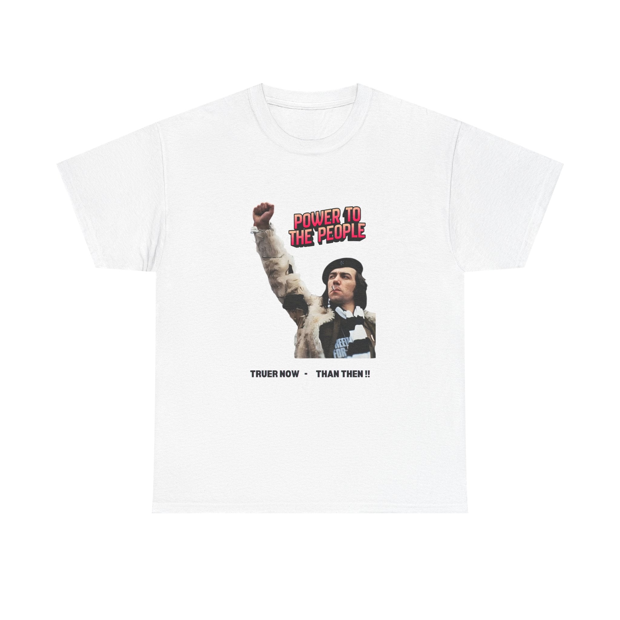 Power to the People T-Shirt | Raised Fist Protest Graphic