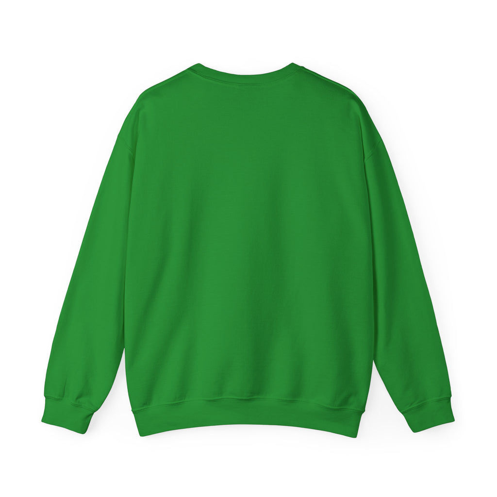 Turn It Up Sweatshirt | Rugby Crewneck Jumper, Yellow Block Text Graphic, UK Sports Fan