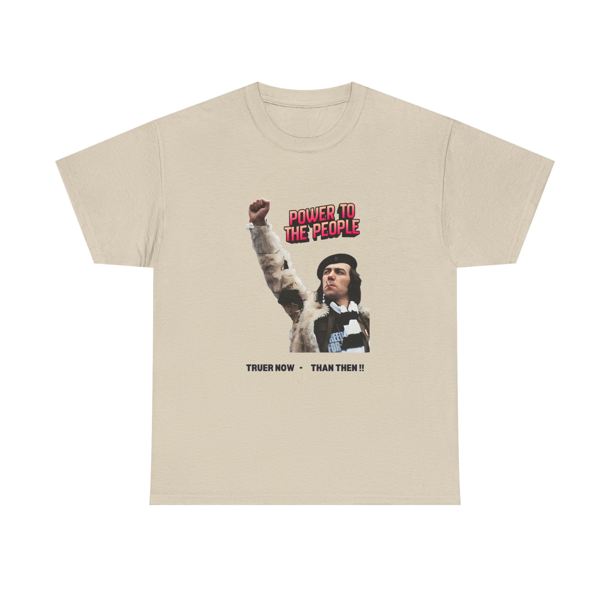 Power to the People T-Shirt | Raised Fist Protest Graphic