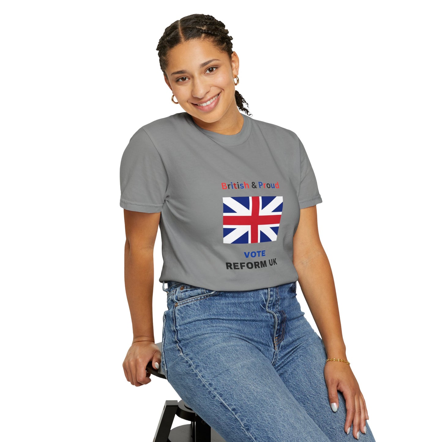 Graphic T-Shirt Vote Reform UK Unisex Tee