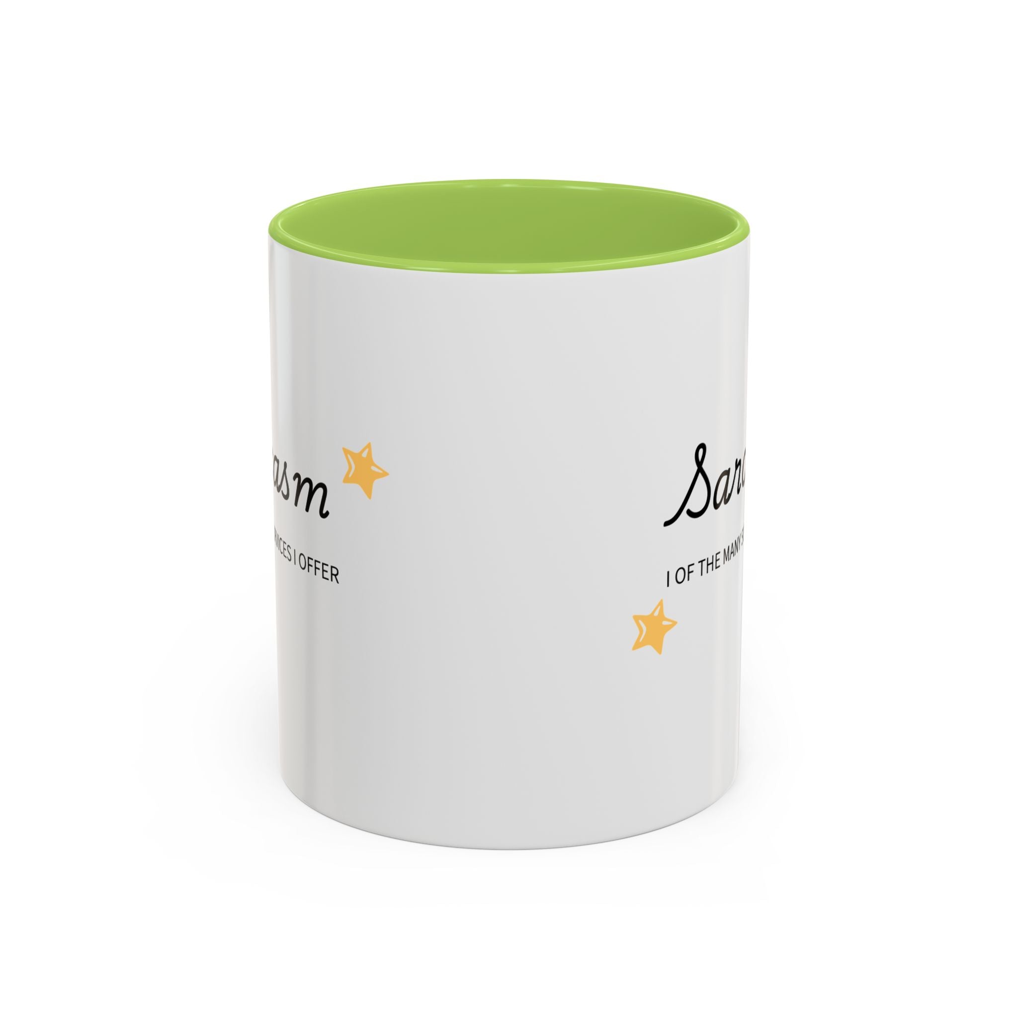 Sarcasm one of the Many Services I Offer Mug | Accent Coffee Mug