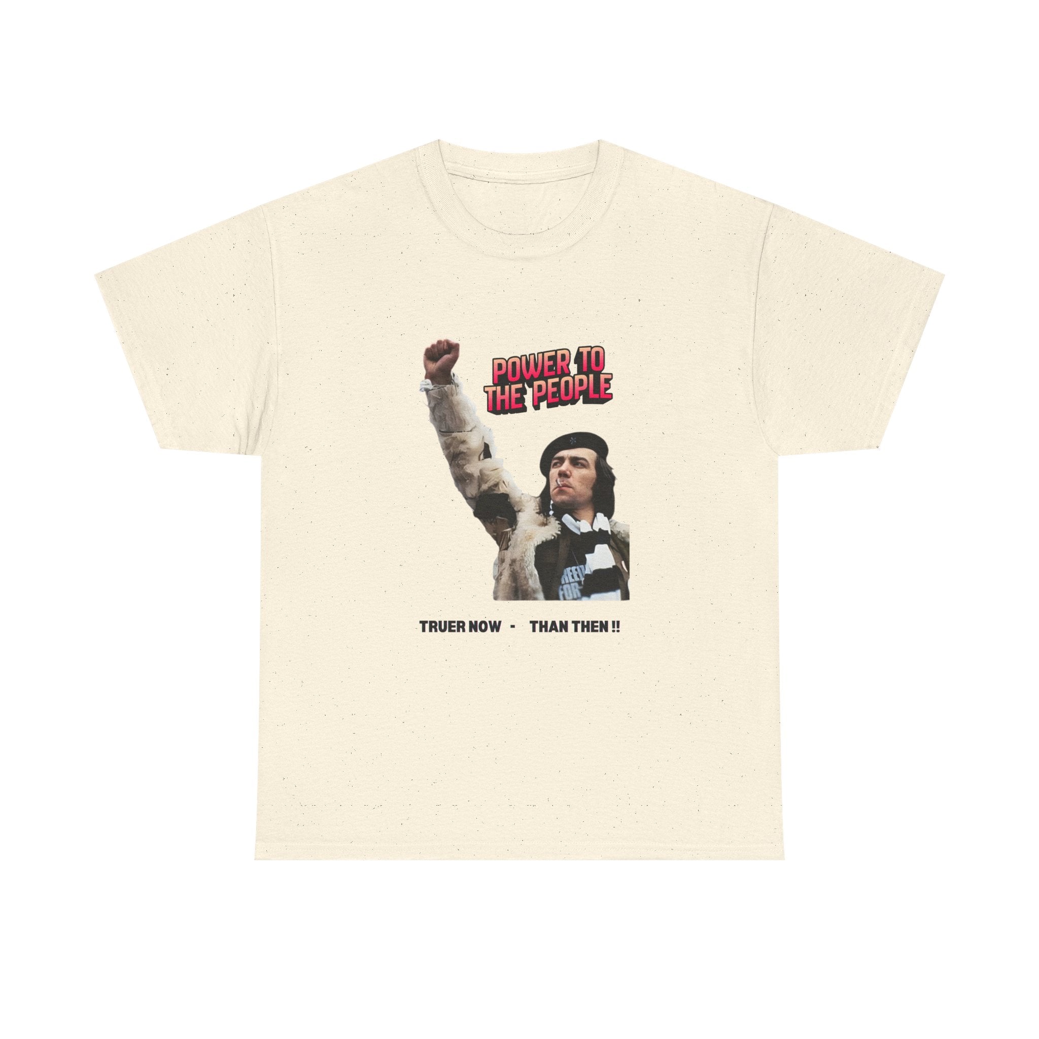 Power to the People T-Shirt | Raised Fist Protest Graphic