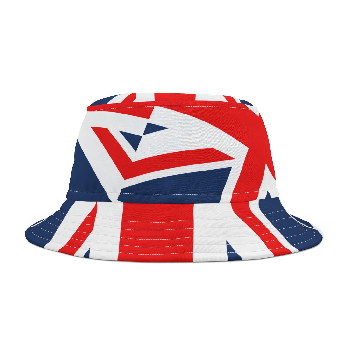 Union Jack Bucket Hat - Stylish UK-Flag Fashion Accessory for Festivals, Travel, Summer Events, Beach Days, and Pride
