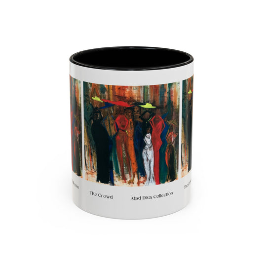 The Mad Diva Collection mug, Colorful Art Accent Coffee Mug - Unique Gift for Art Lovers,