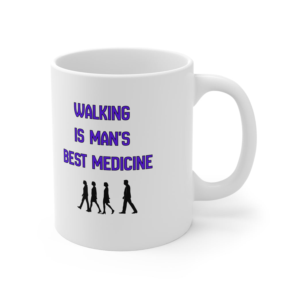Walking is Mans best medicine | Hippocrates Quote  Mug