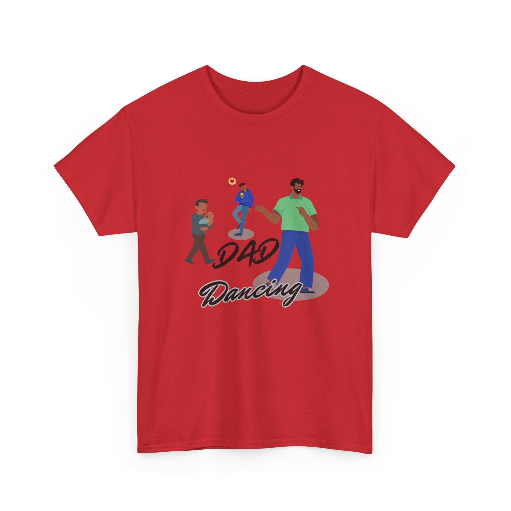 Dad Dancing Tee | Dancing Fathers Illustration, Family Dance Shirt
