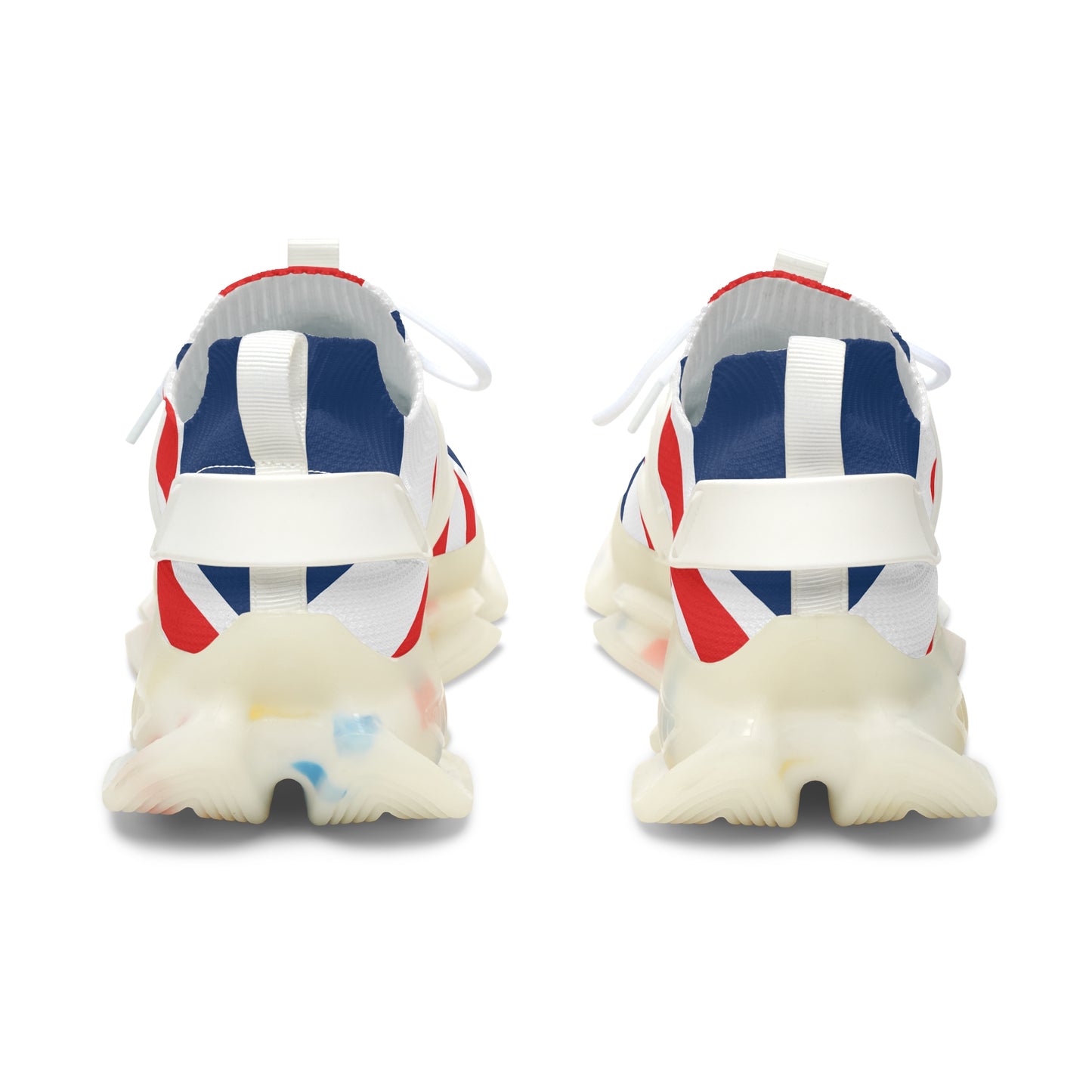 Union Jack Trainers Patriotic Women's Mesh Sneakers | Comfortable Fashion, Casual Shoes, Gift for Her, Sporting Events, Summer Outfits