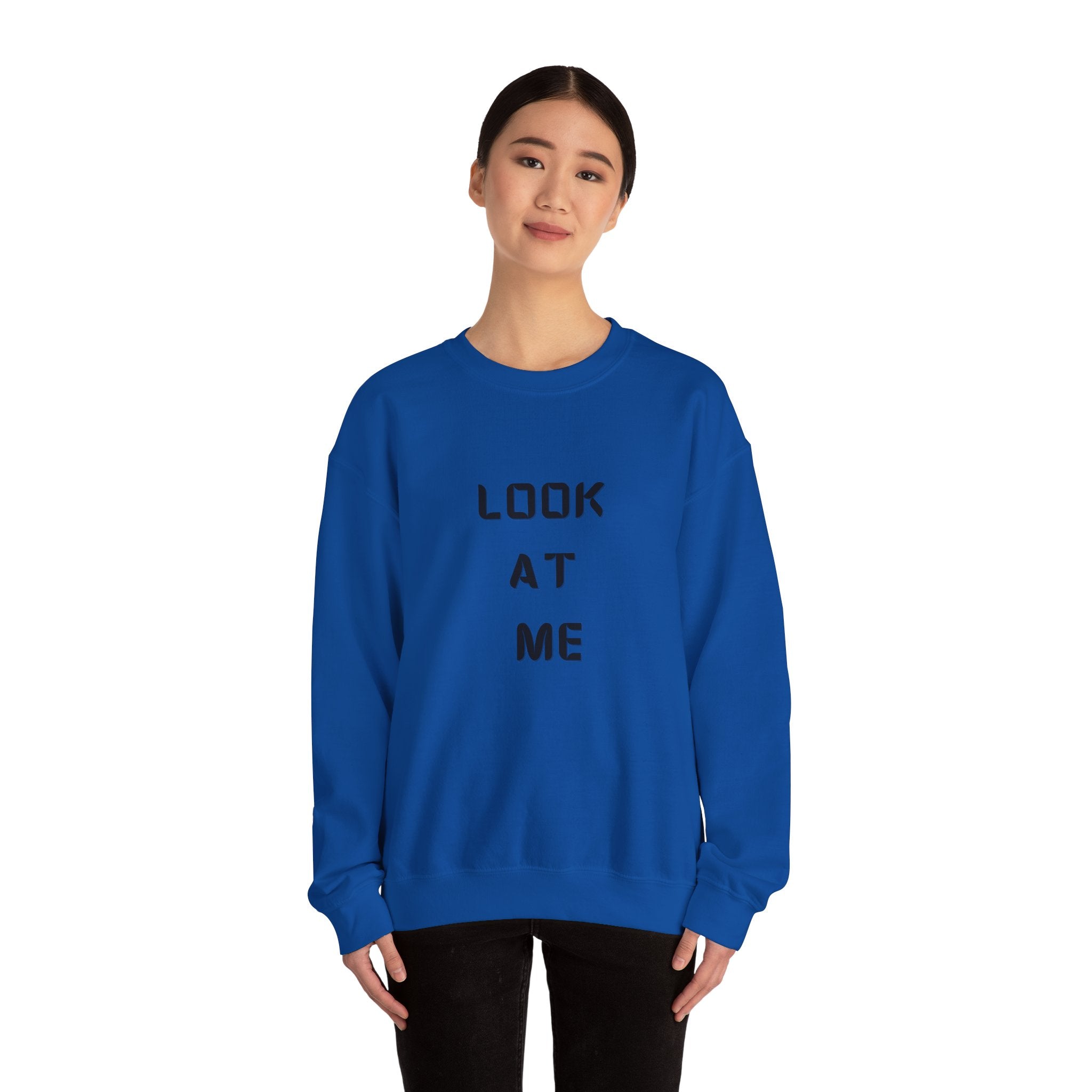 Look At Me Sweatshirt, Crewneck