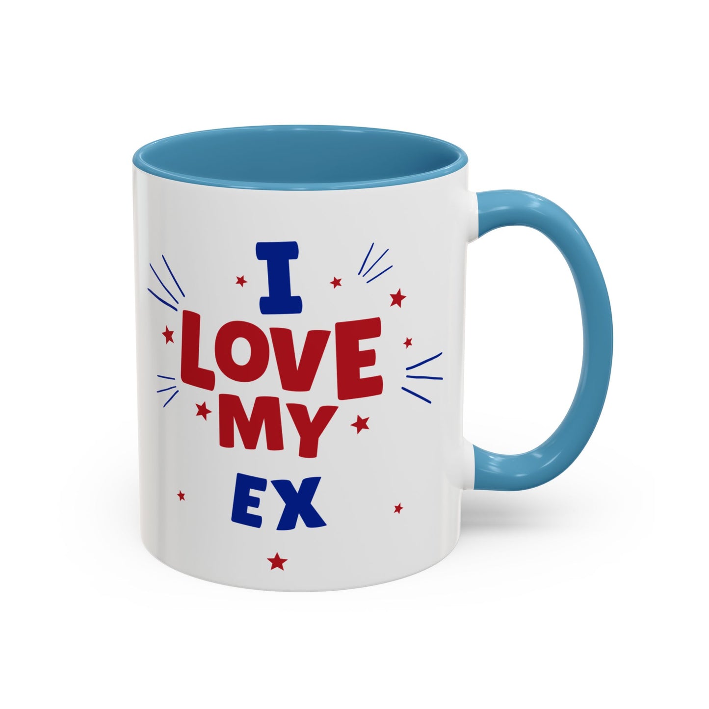 Mug - I Love my Ex Accent Coffee Mug