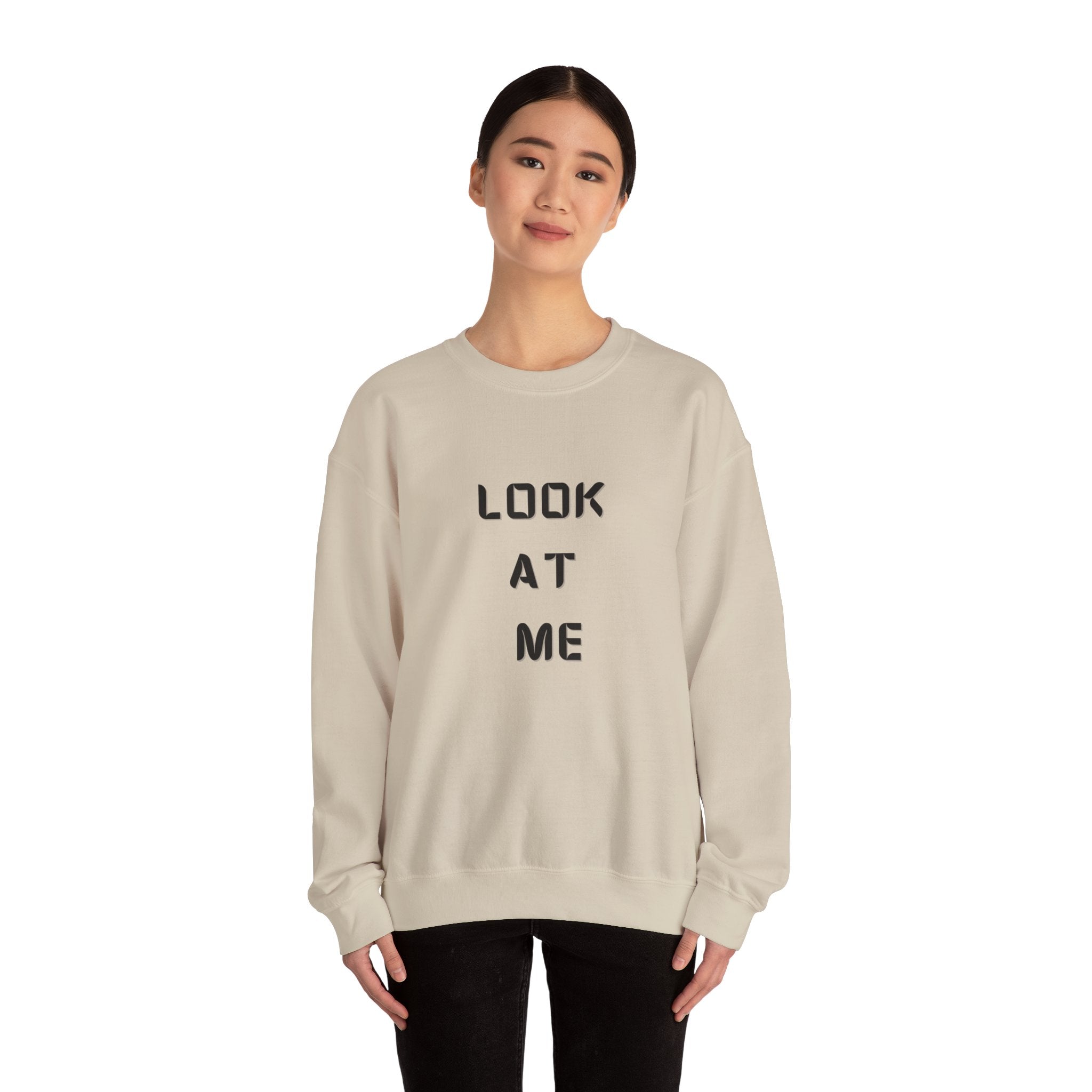 Look At Me Sweatshirt, Crewneck