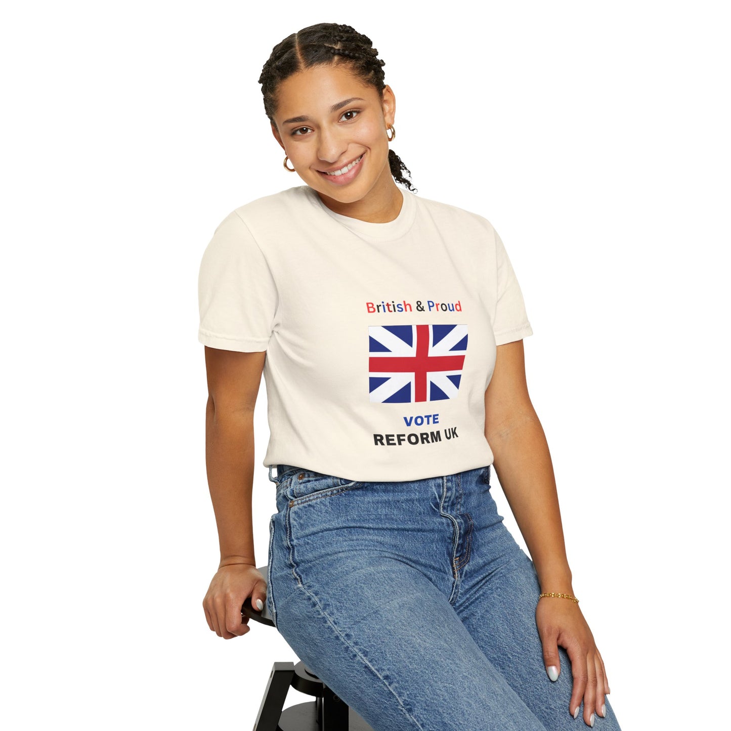 Graphic T-Shirt Vote Reform UK Unisex Tee