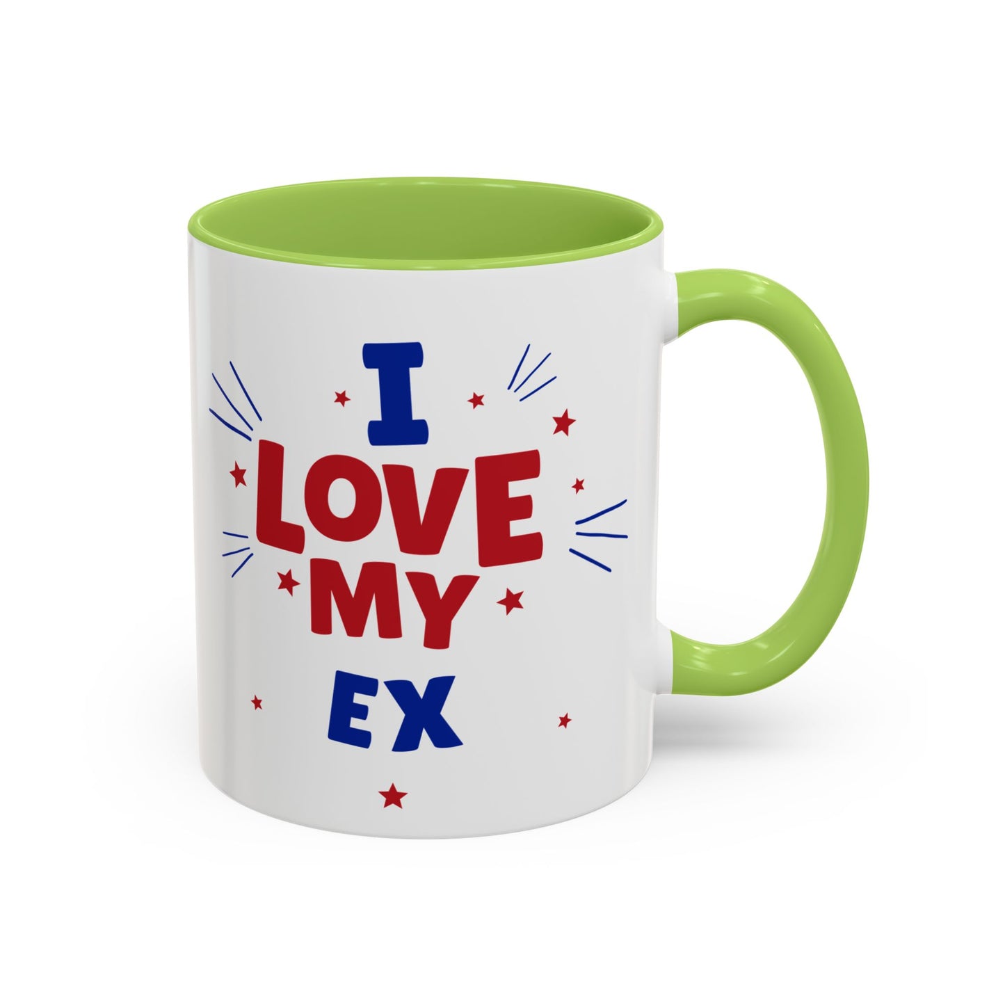 Mug - I Love my Ex Accent Coffee Mug
