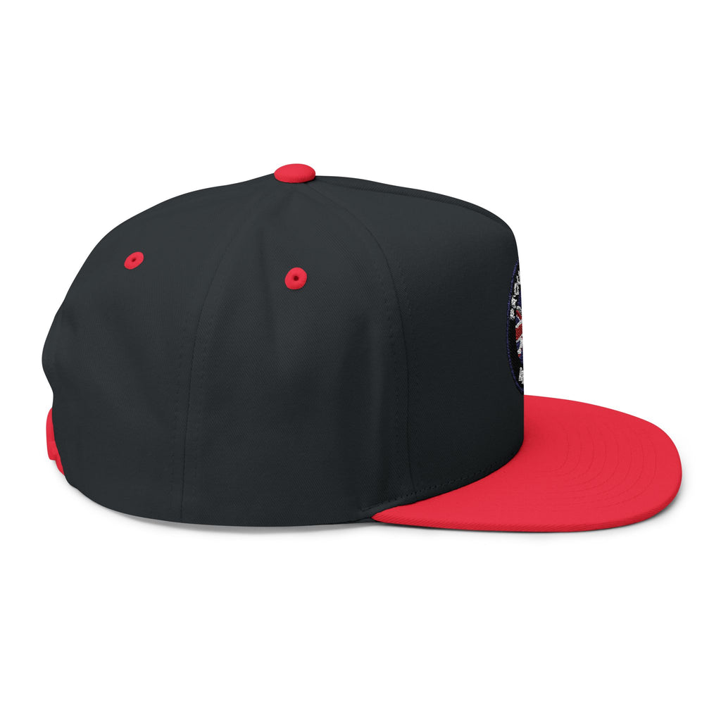 Proud to Be British embroidered patch Flat Bill Cap | Union Jack snapback
