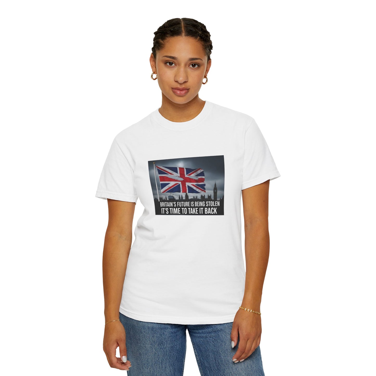 Time to get our country back, Patriotic Unisex T-Shirt - Britain’s Future Design, Casual Wear, Gift for Activists, Statement Shirt, Independence Day Tee