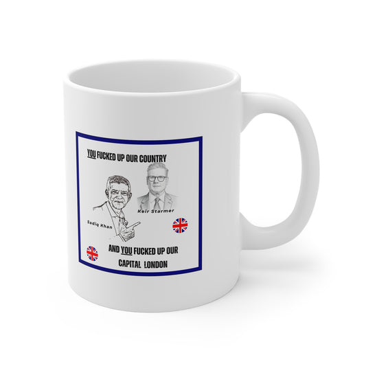 Bold Statement Mug for Coffee Lovers, Political Gift, Everyday Use, Unique Tea Cup, Home Decor, Fun Office Mug