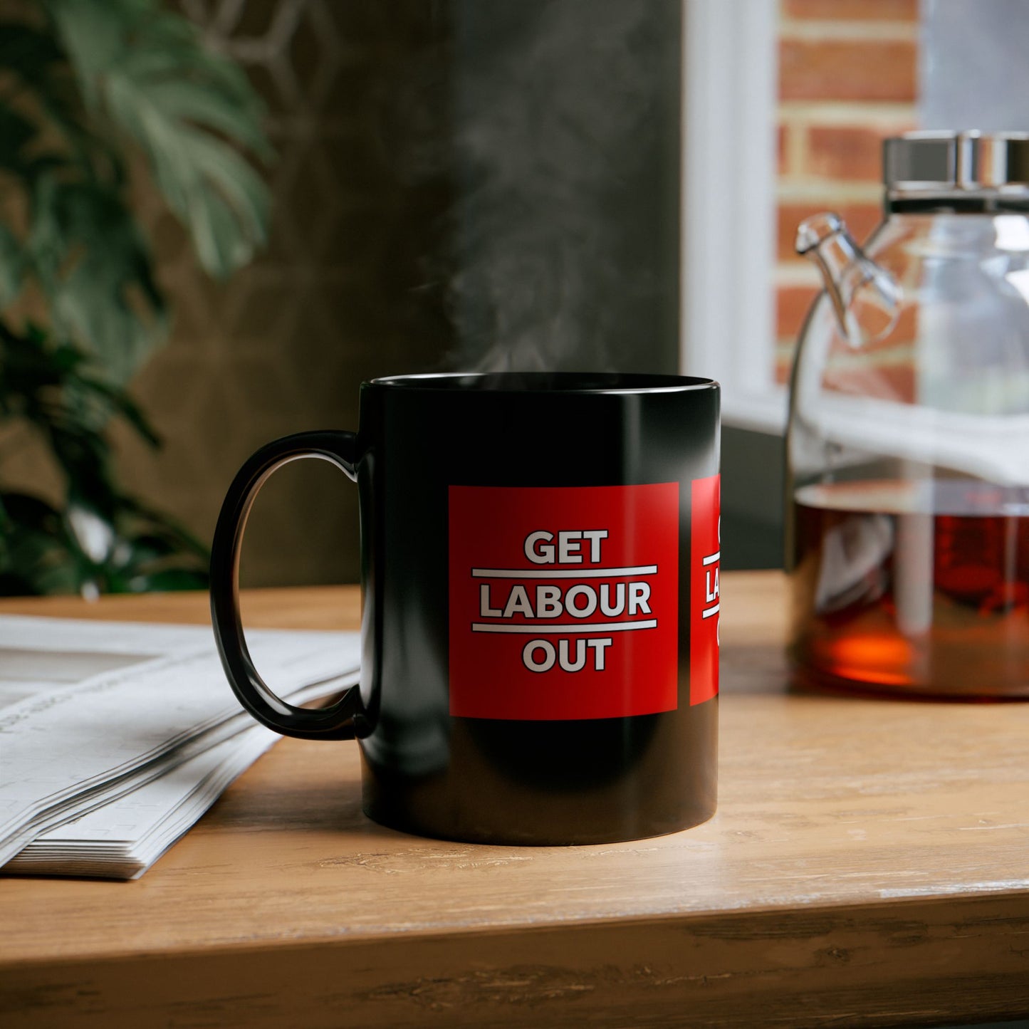 Get Labour Out Mug | 11oz & 15oz | Political Campaign Coffee Cup, Protest Gift, Office Decor, Activist Merchandise, Unique Gift Idea