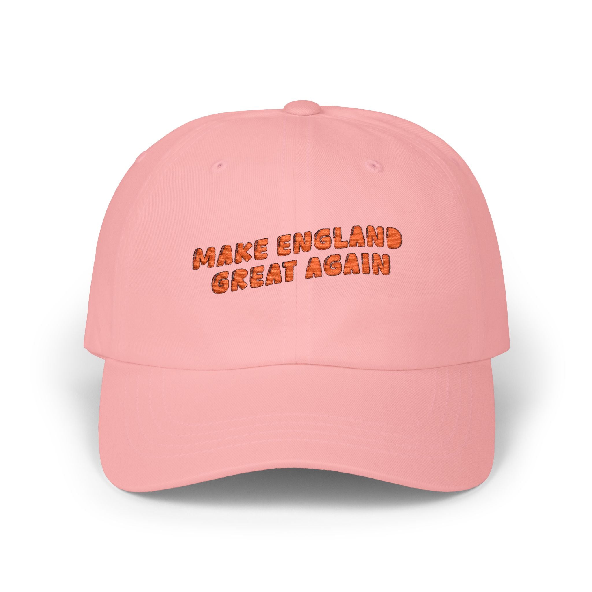 Make England Great Again Cap | Embroidered White Dad Hat | Patriotic England Hat | UK Pride Baseball Cap