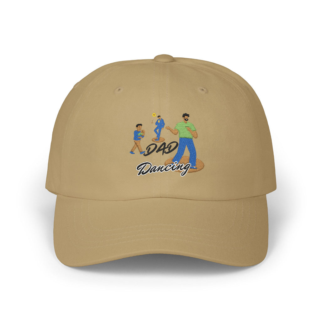 Dad Dancing Cap | Retro Dancing Dad Illustration