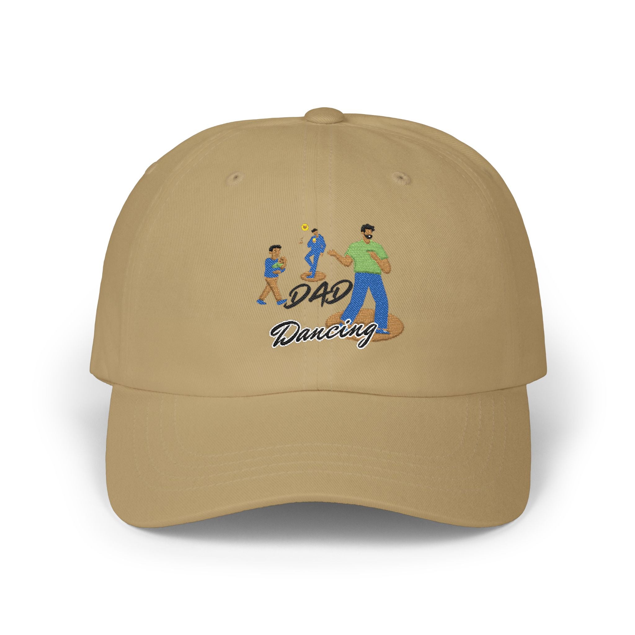 Dad Dancing Cap | Retro Dancing Dad Illustration