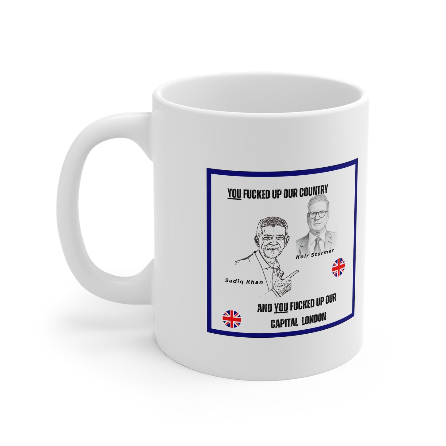 Bold Statement Mug for Coffee Lovers, Political Gift, Everyday Use, Unique Tea Cup, Home Decor, Fun Office Mug