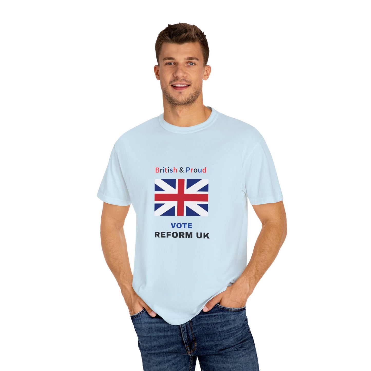 Graphic T-Shirt Vote Reform UK Unisex Tee