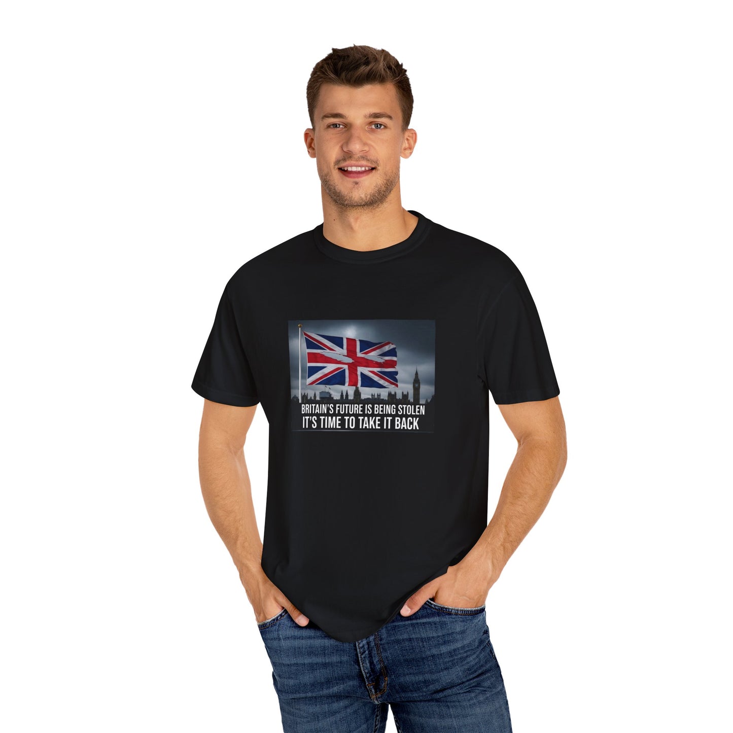 Time to get our country back, Patriotic Unisex T-Shirt - Britain’s Future Design, Casual Wear, Gift for Activists, Statement Shirt, Independence Day Tee