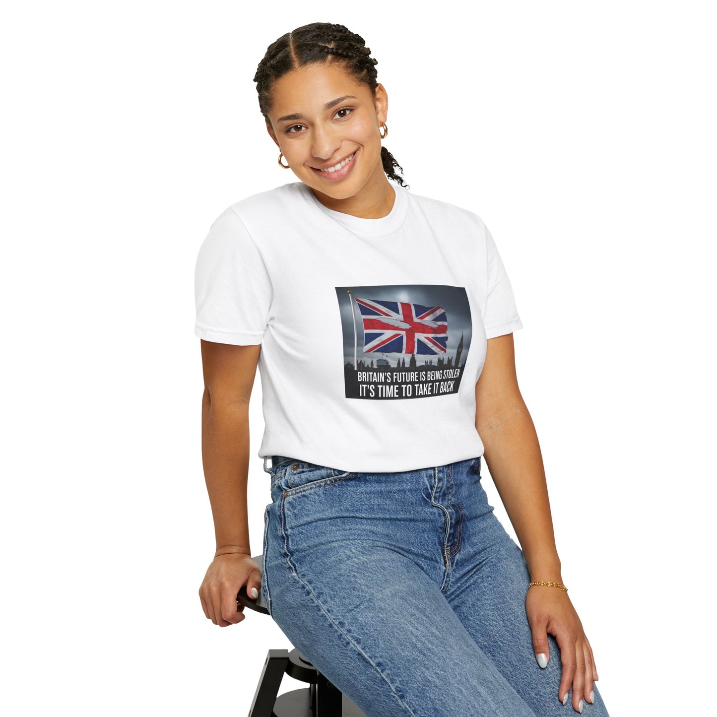 Time to get our country back, Patriotic Unisex T-Shirt - Britain’s Future Design, Casual Wear, Gift for Activists, Statement Shirt, Independence Day Tee