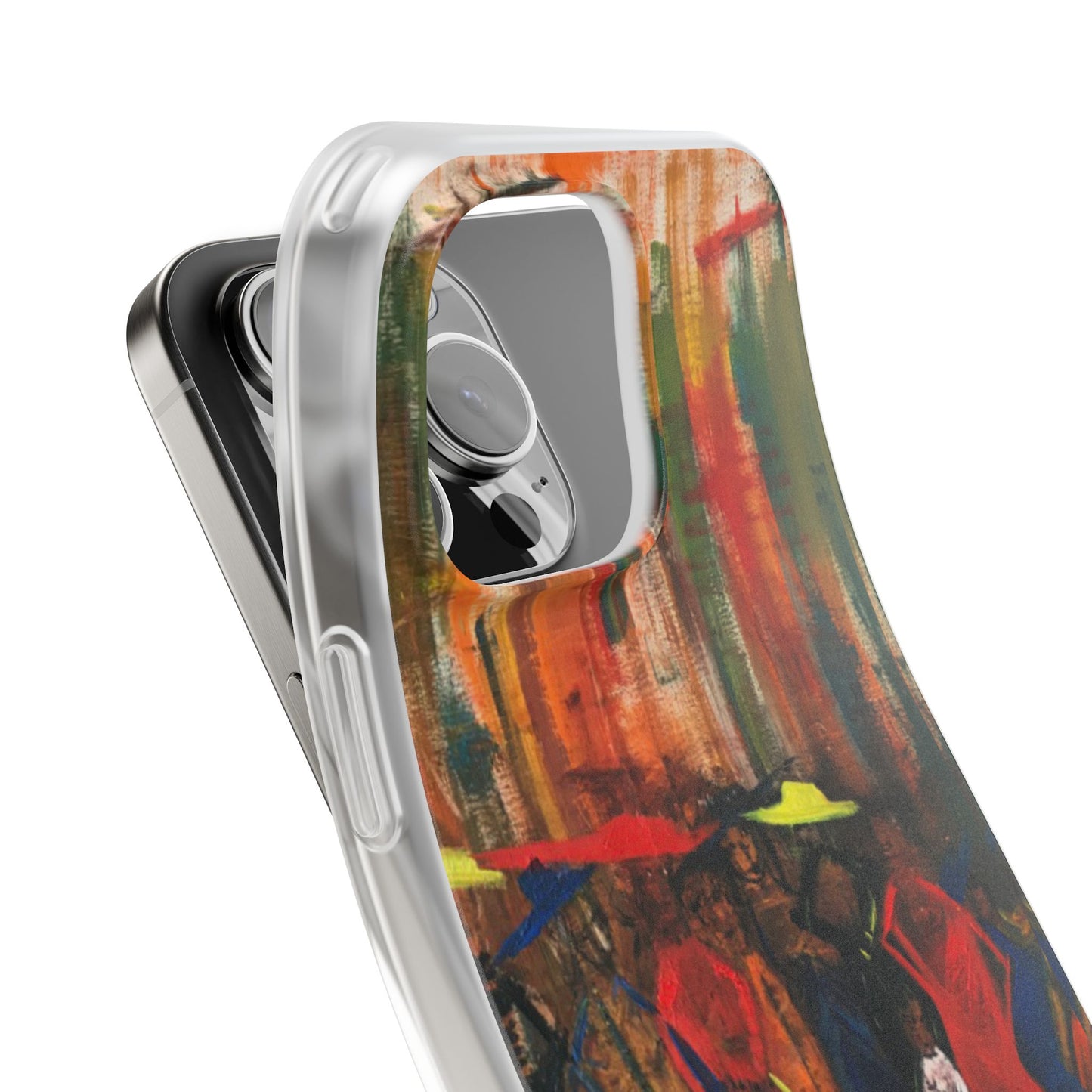 The Mad Diva Collection -Vibrant Art Flexi Cases for Unique Style, Phone Accessories, Art Lovers, Colorful Gifts, Creative Designs