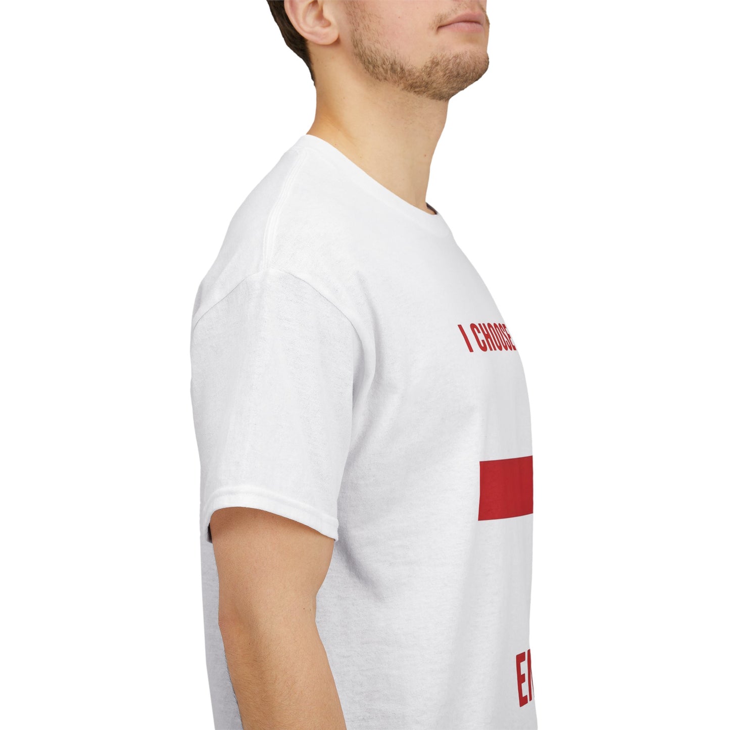 I chose to identify as English T-shirt,English Identity Graphic Tee, Casual Unisex T-Shirt, Perfect for National Holidays, Gift for Patriots, Statement Shirt