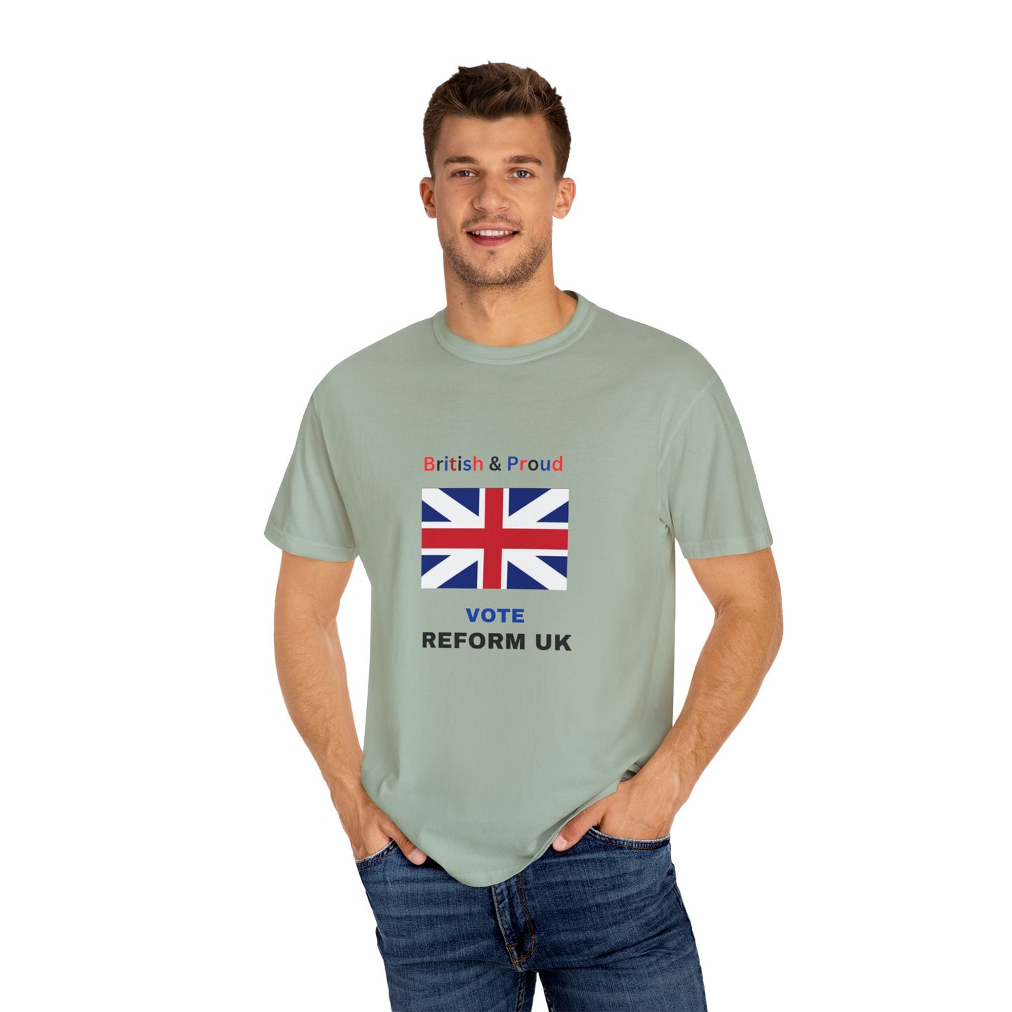 Graphic T-Shirt Vote Reform UK Unisex Tee