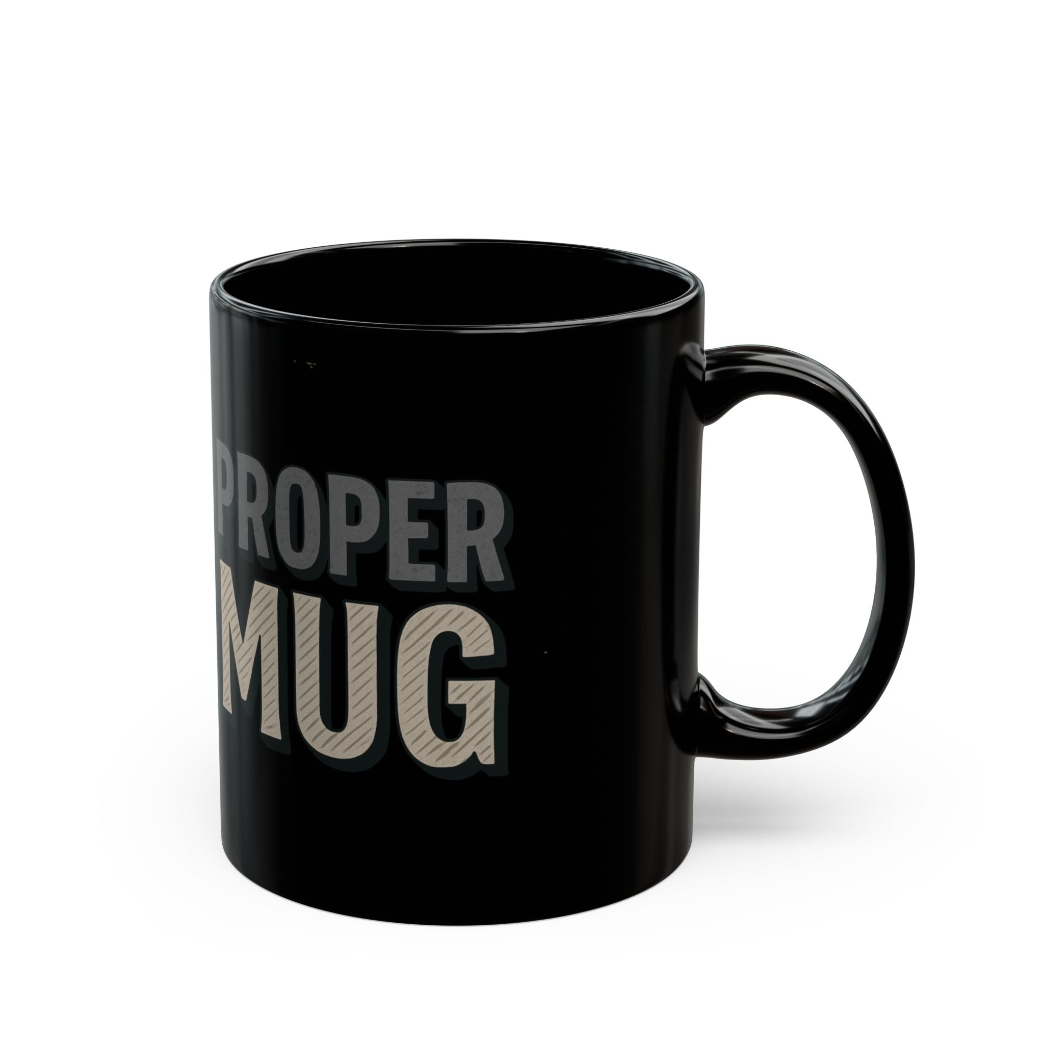 Proper Mug black ceramic | 11oz 15oz