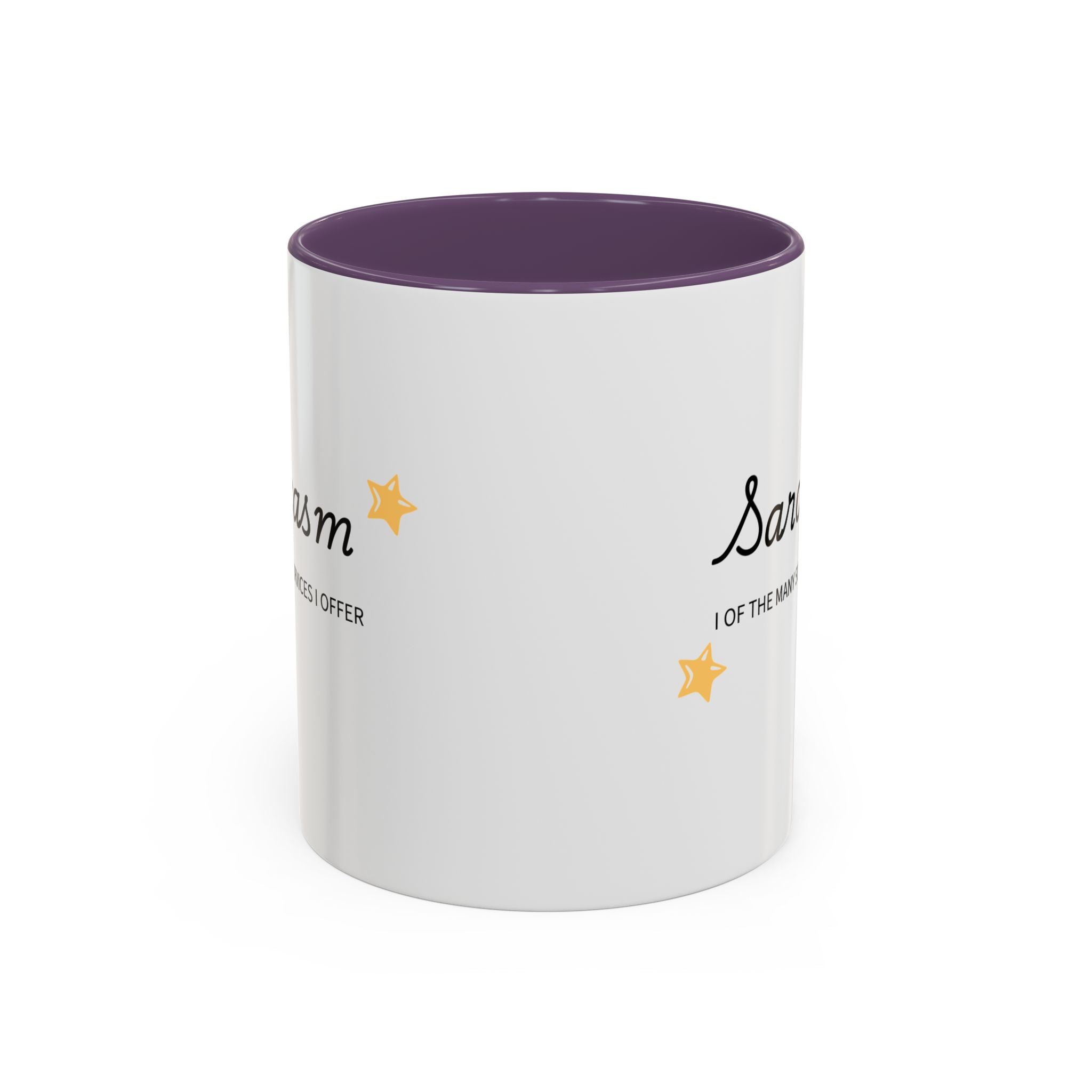 Sarcasm one of the Many Services I Offer Mug | Accent Coffee Mug
