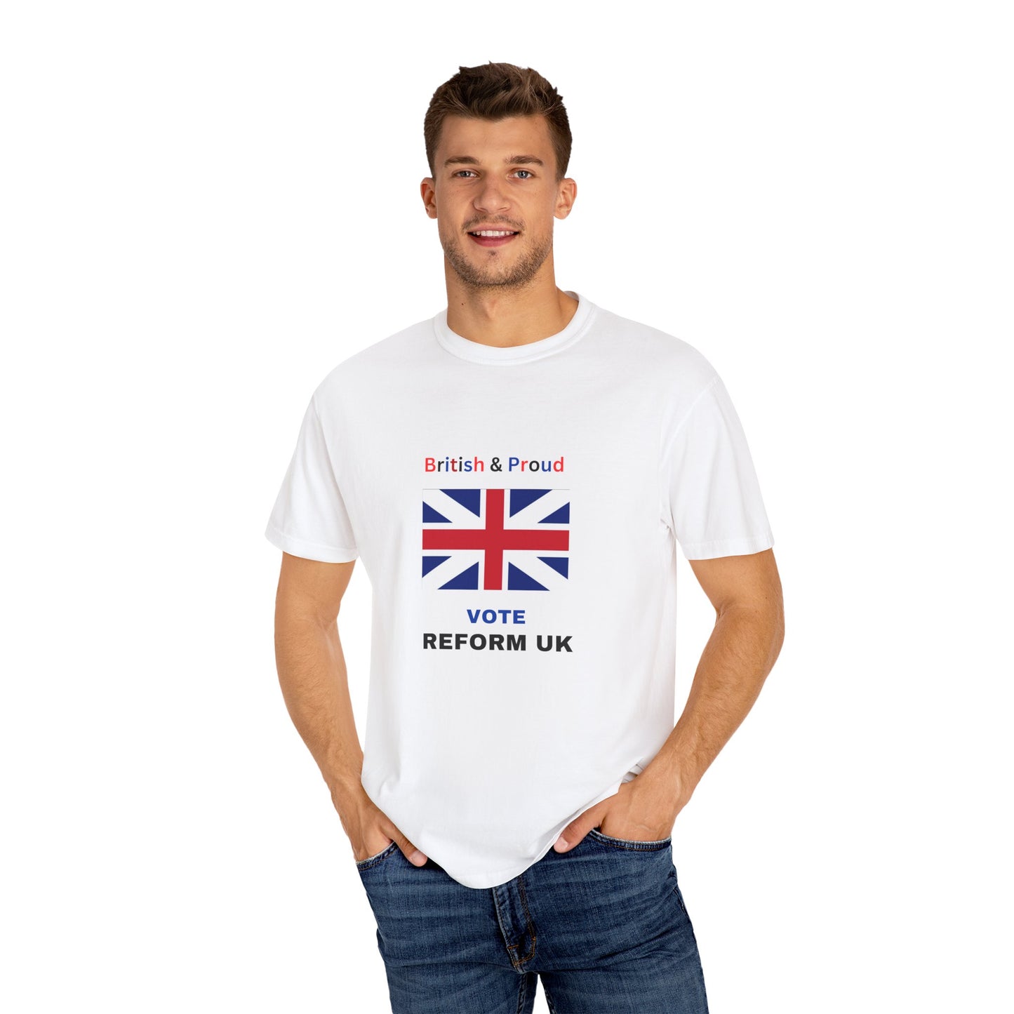 Graphic T-Shirt Vote Reform UK Unisex Tee