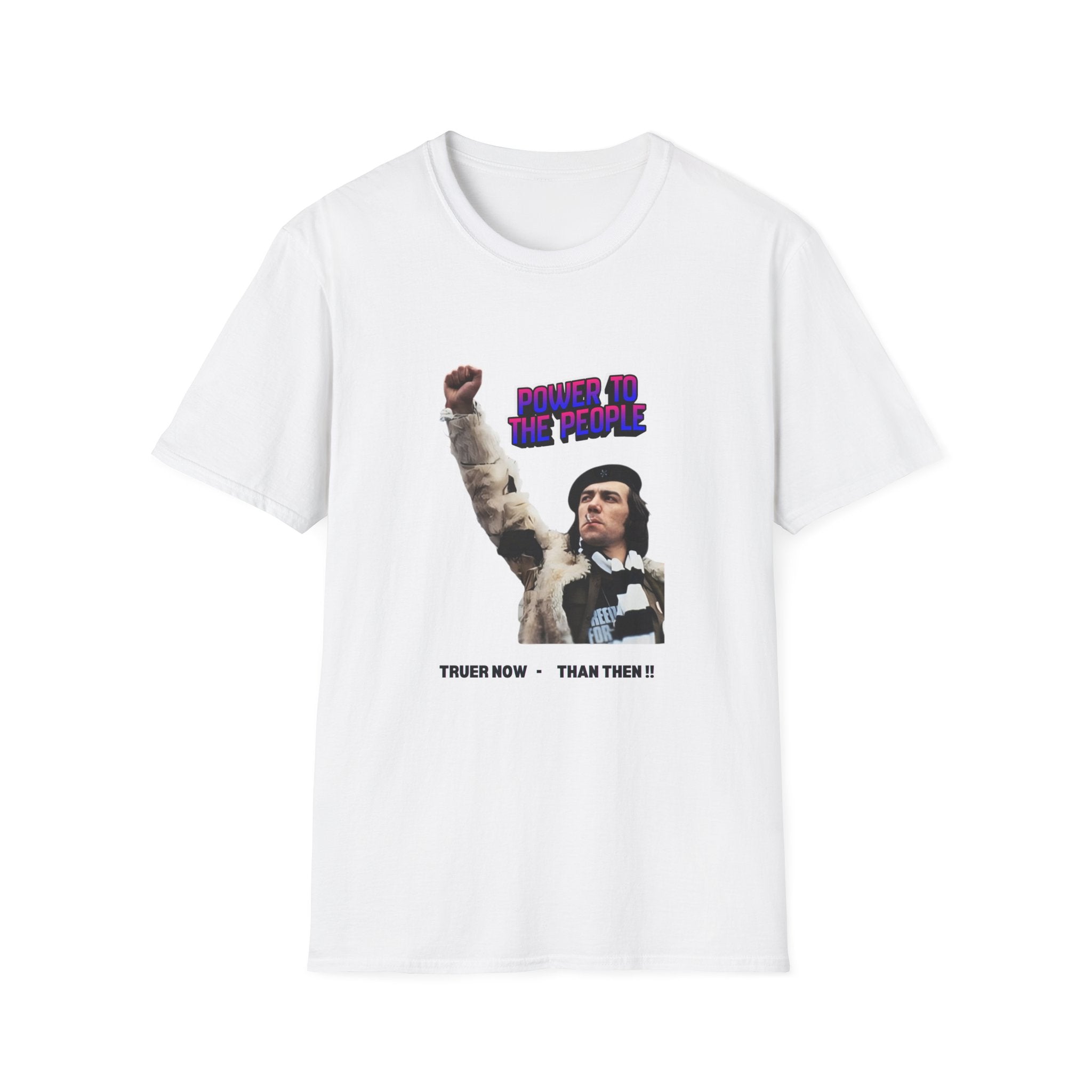 Power to the People T-Shirt | Raised Fist Protest Graphic
