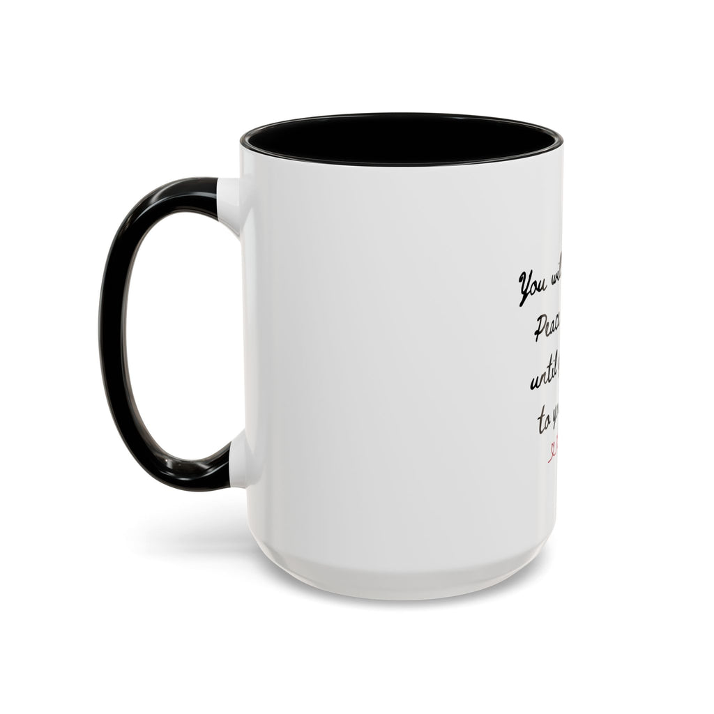 Listen to Your Heart Quote Coffee Mug | Heart Script Accent Mug | Inspirational Ceramic Cup Gift 11oz 15oz
