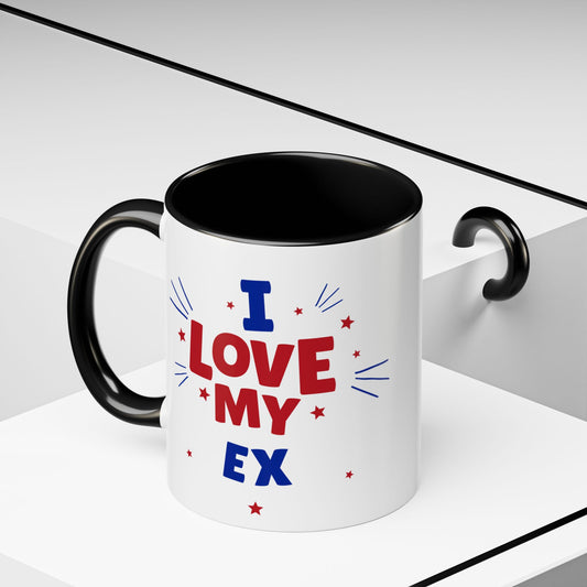 Mug - I Love my Ex Accent Coffee Mug
