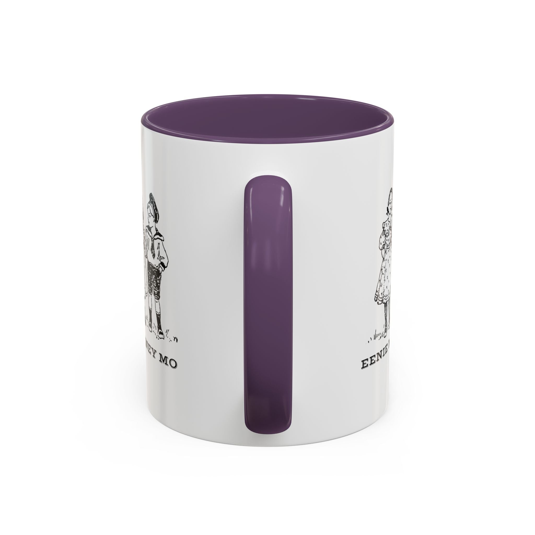 Eenie Meenie Miney Mo -  Illustration Mug | Accent Coffee Mug 11oz | Nursery Rhyme Quote Cup
