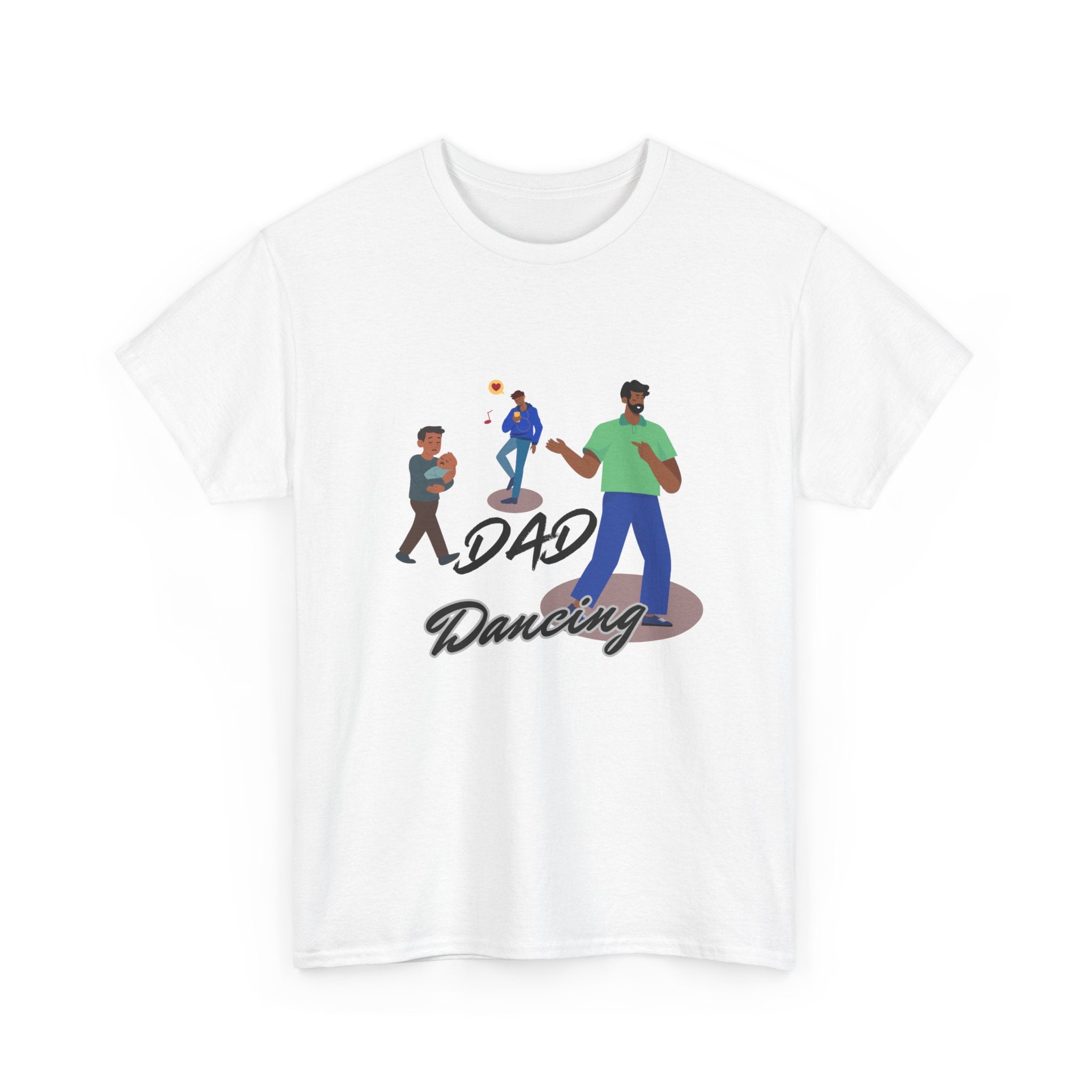 Dad Dancing Tee | Dancing Fathers Illustration, Family Dance Shirt